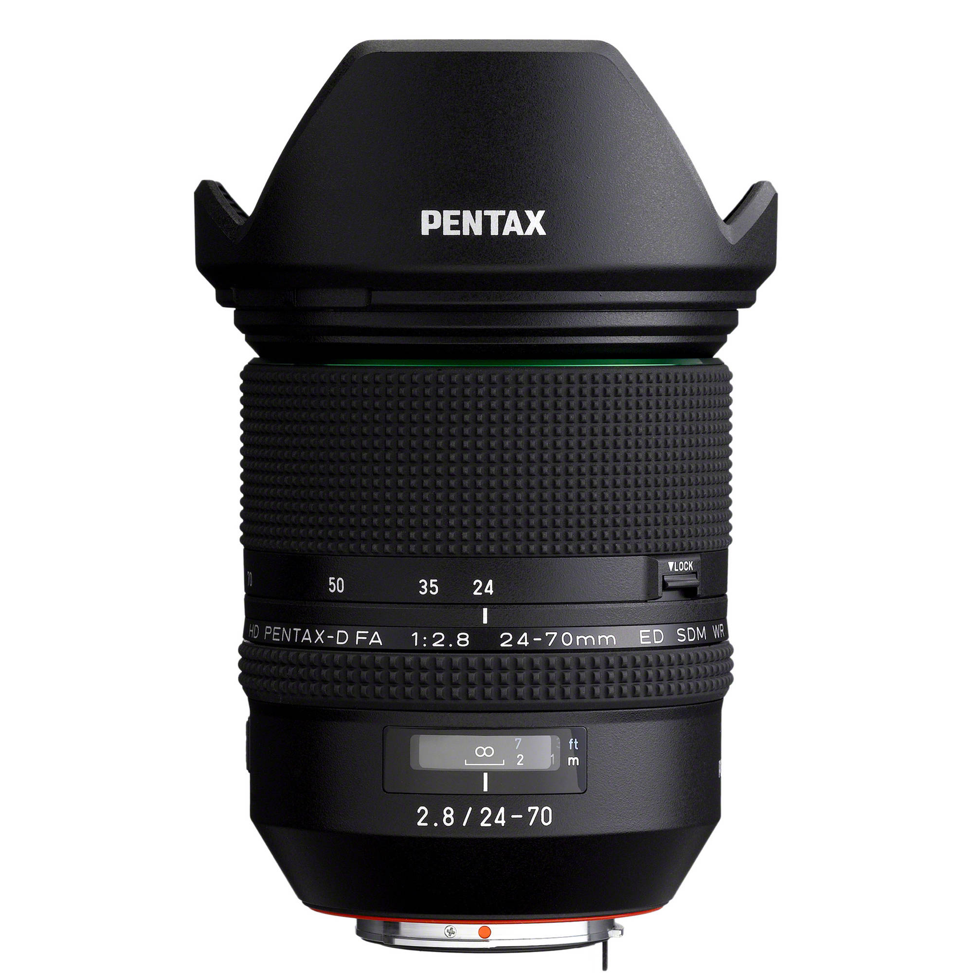 Pentax Hd Pentax D Fa 24 70mm F 2 8ed Sdm Wr Lens B H