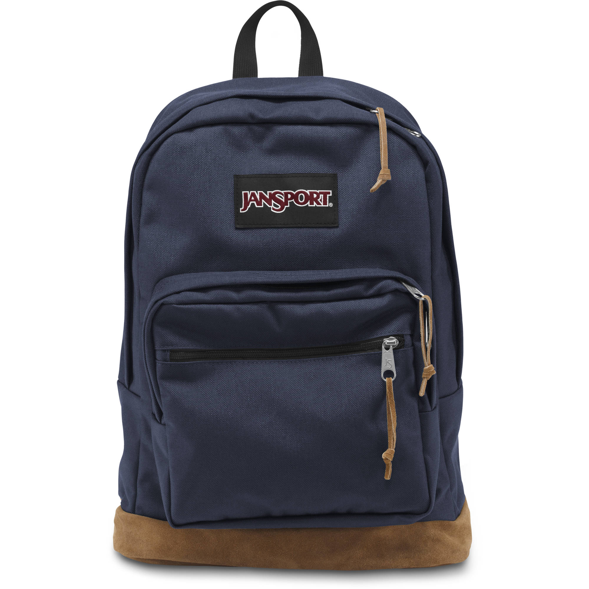 jansport suede backpack