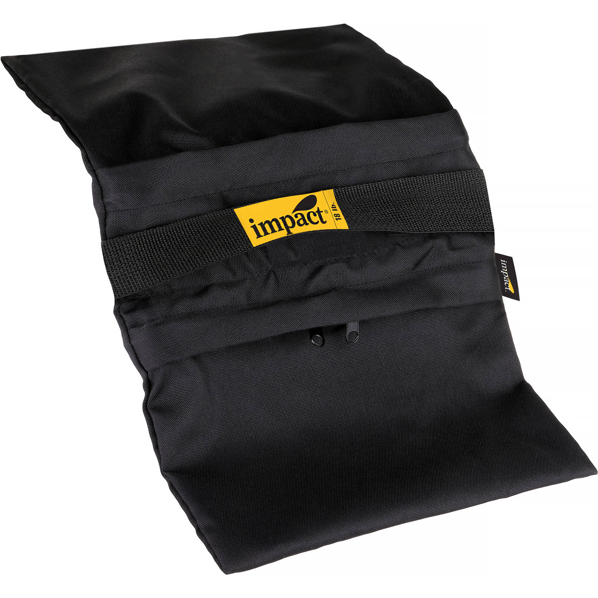 18lb Capacity, Black Water-Resistant Cordura Nylon Flashpoint Empty Saddle Sandbag