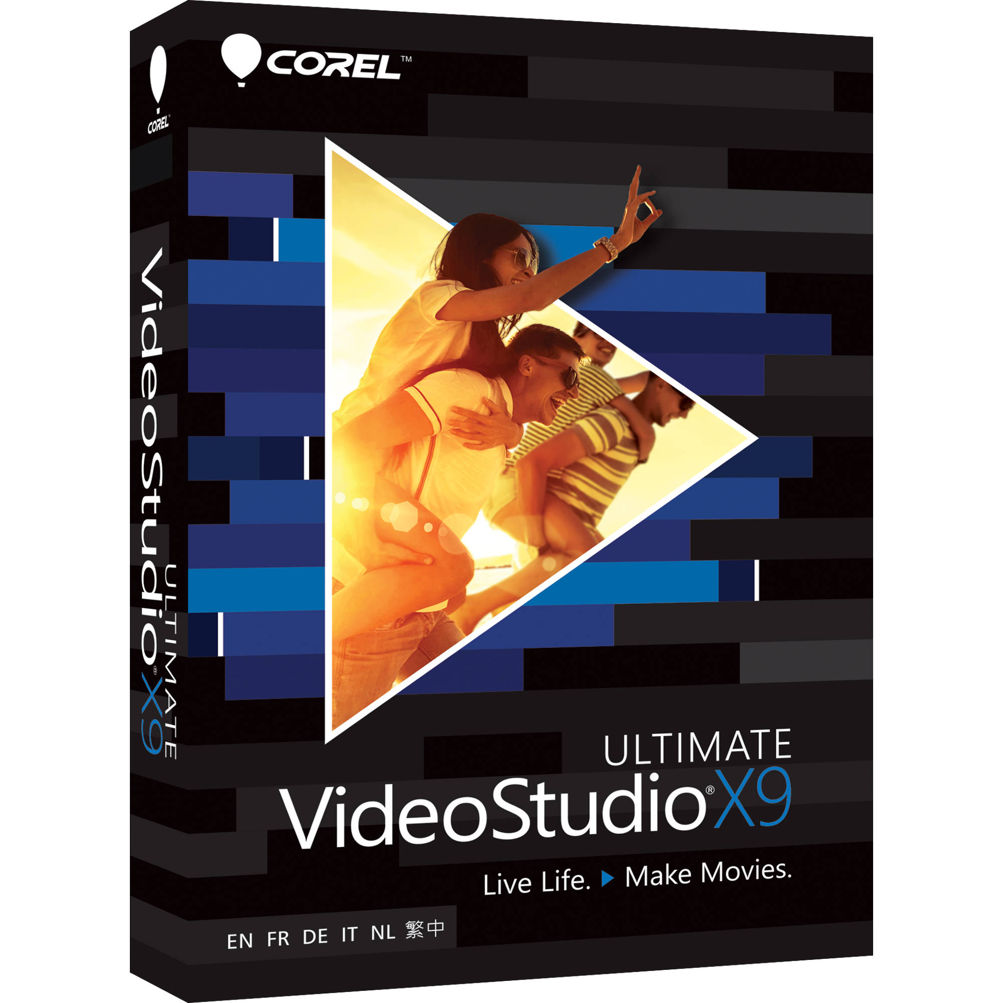 Corel Videostudio X9 Ultimate Boxed Vsprx9ulmlmbam B H Photo