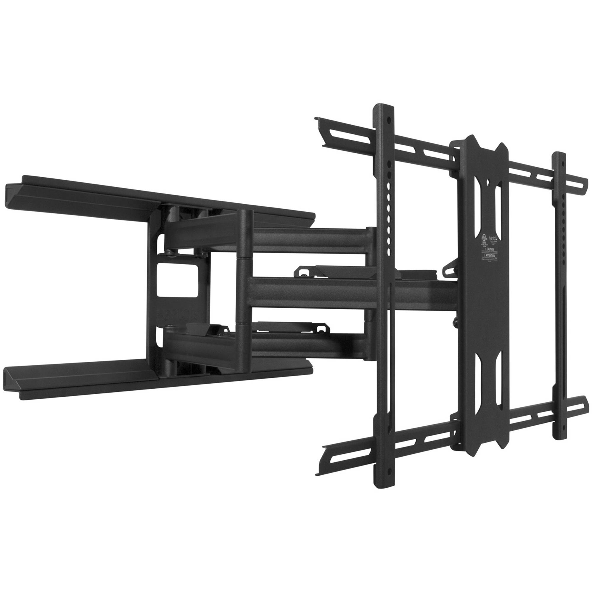 Kanto Living Pdx680 Full Motion Wall Mount For 39 To 80 Displays Black