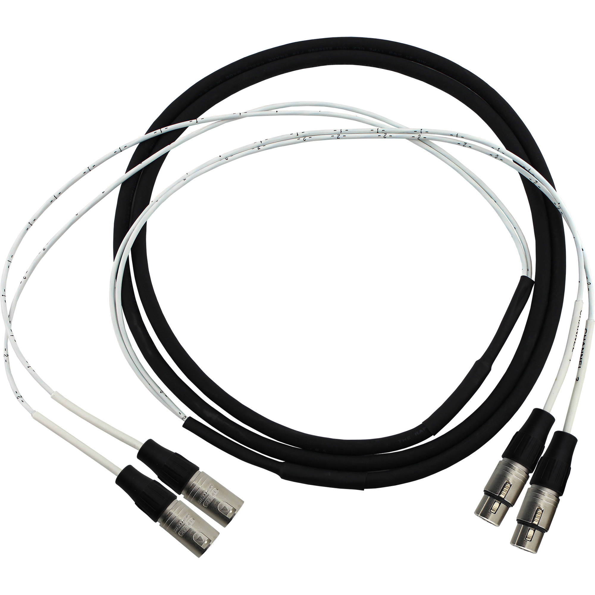 Pro Co Sound 2 Channel 3 Pin Xlr Male To 3 Pin Xlr N1mti2fm