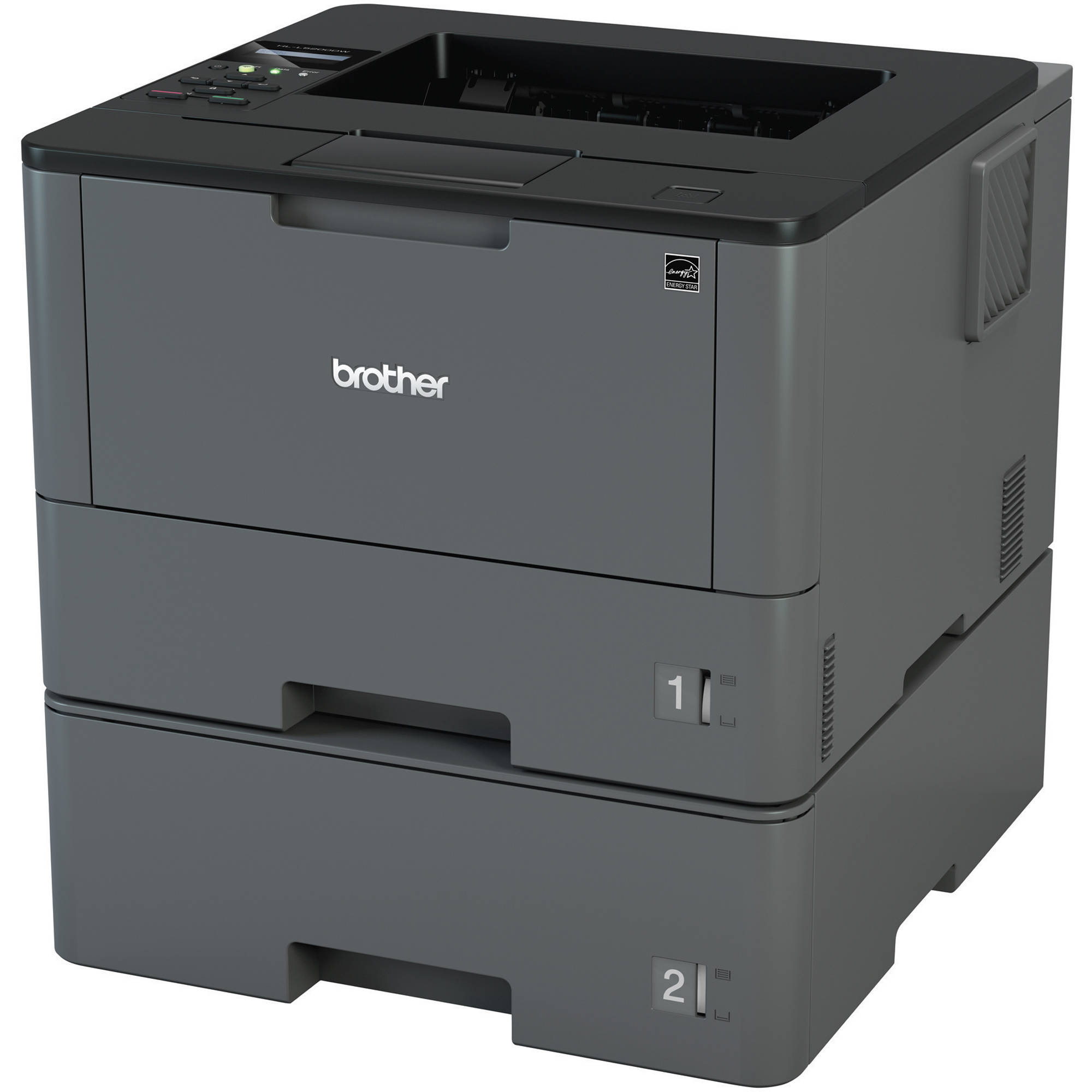 brother monochrome laser printer dual tray