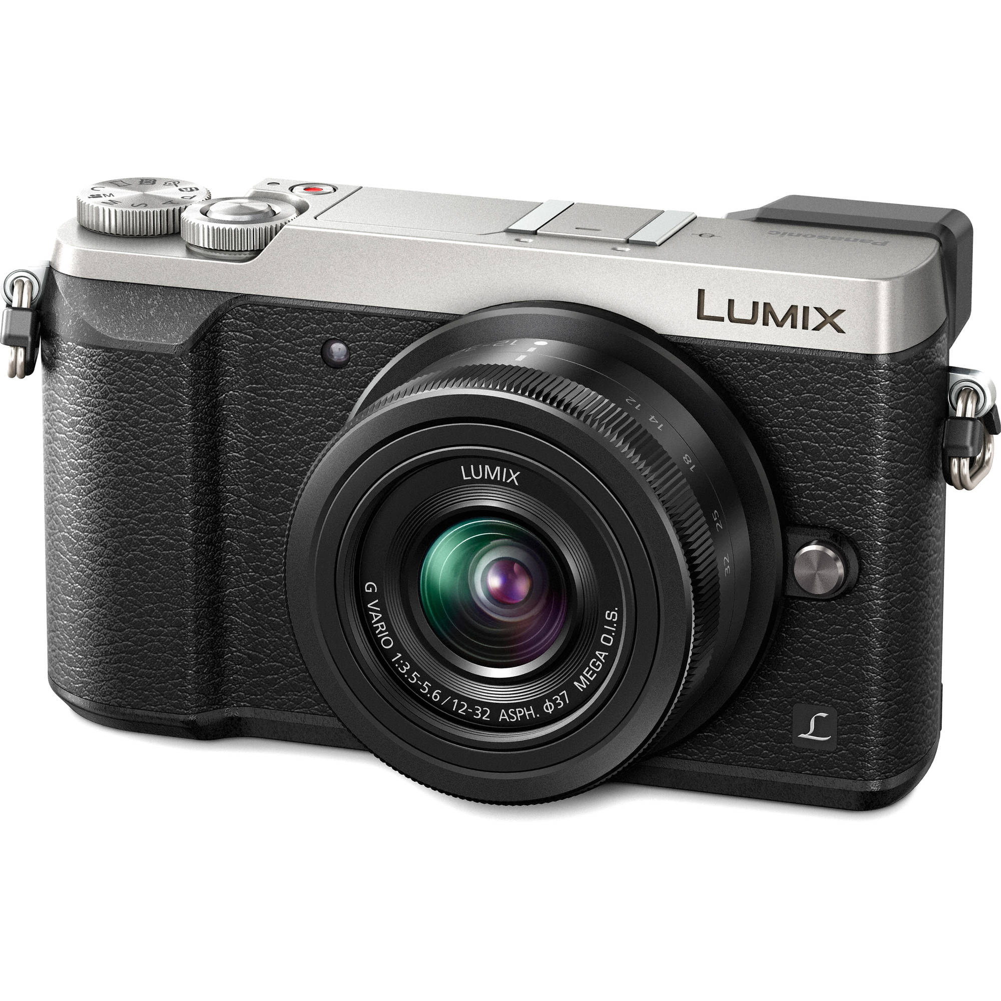 Panasonic Lumix Dmc Gx85 Mirrorless Micro Four Thirds Digital Camera With 12 32mm Lens Silver - 