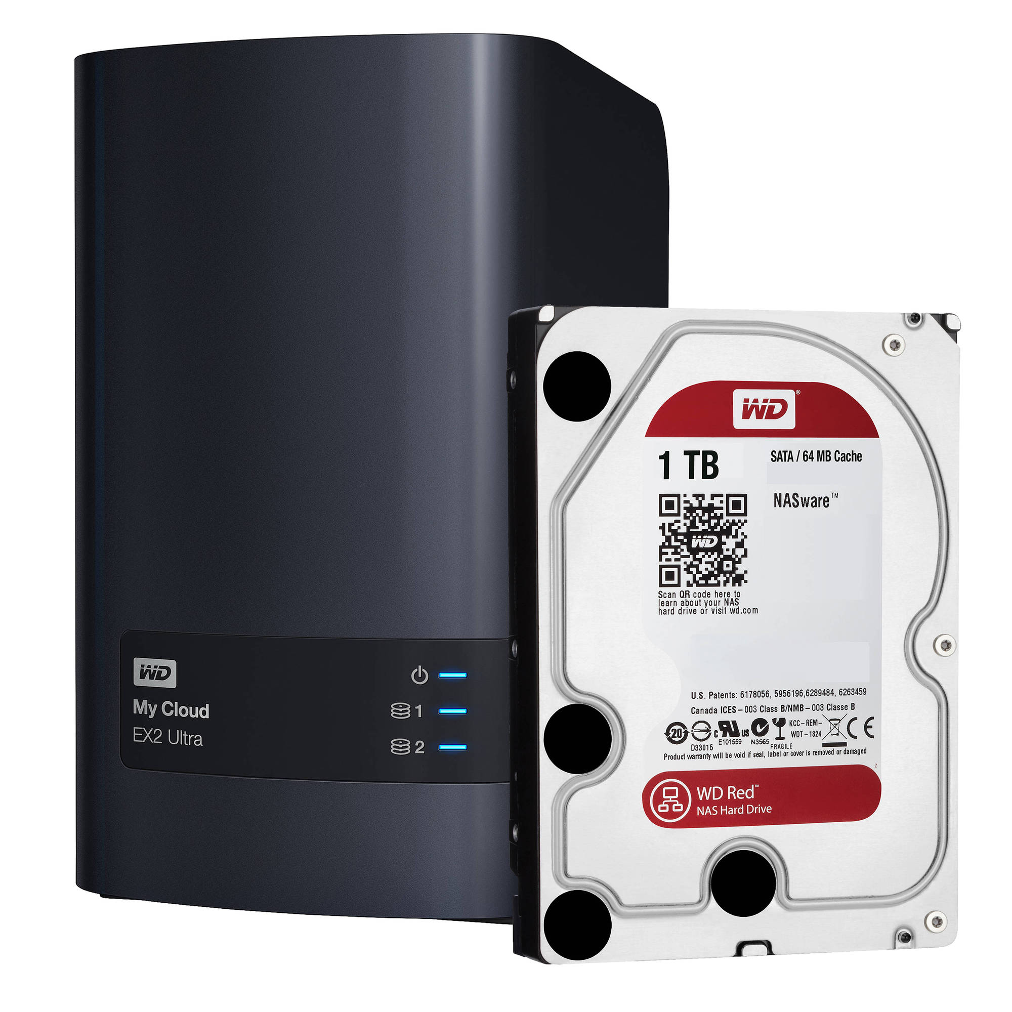 Wd Diskless My Cloud Ex2 Ultra Network Attached Storage Nas Wdbvbz0000nch Nesn Newegg Com