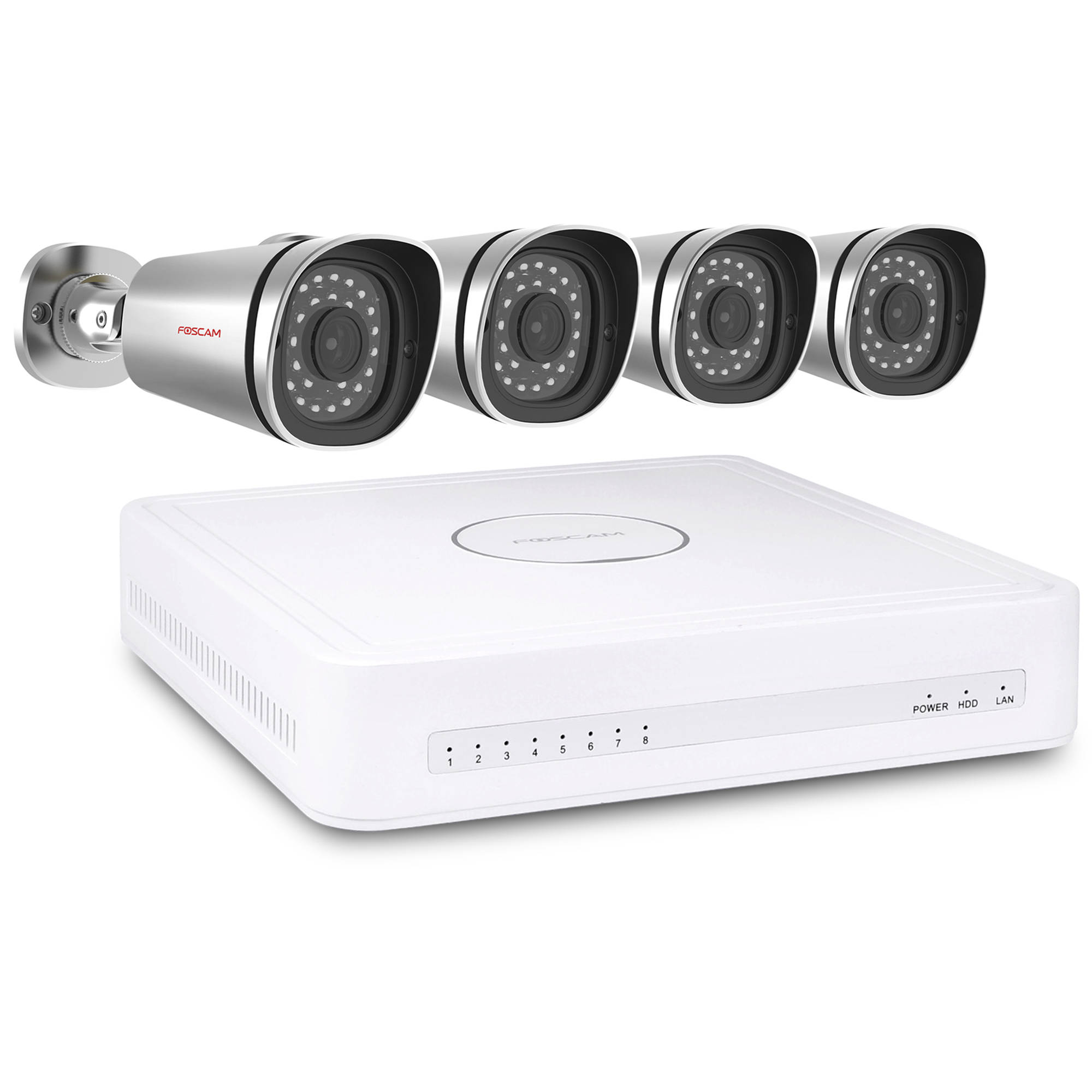 Foscam 8-Channel 720p NVR with 1TB and 