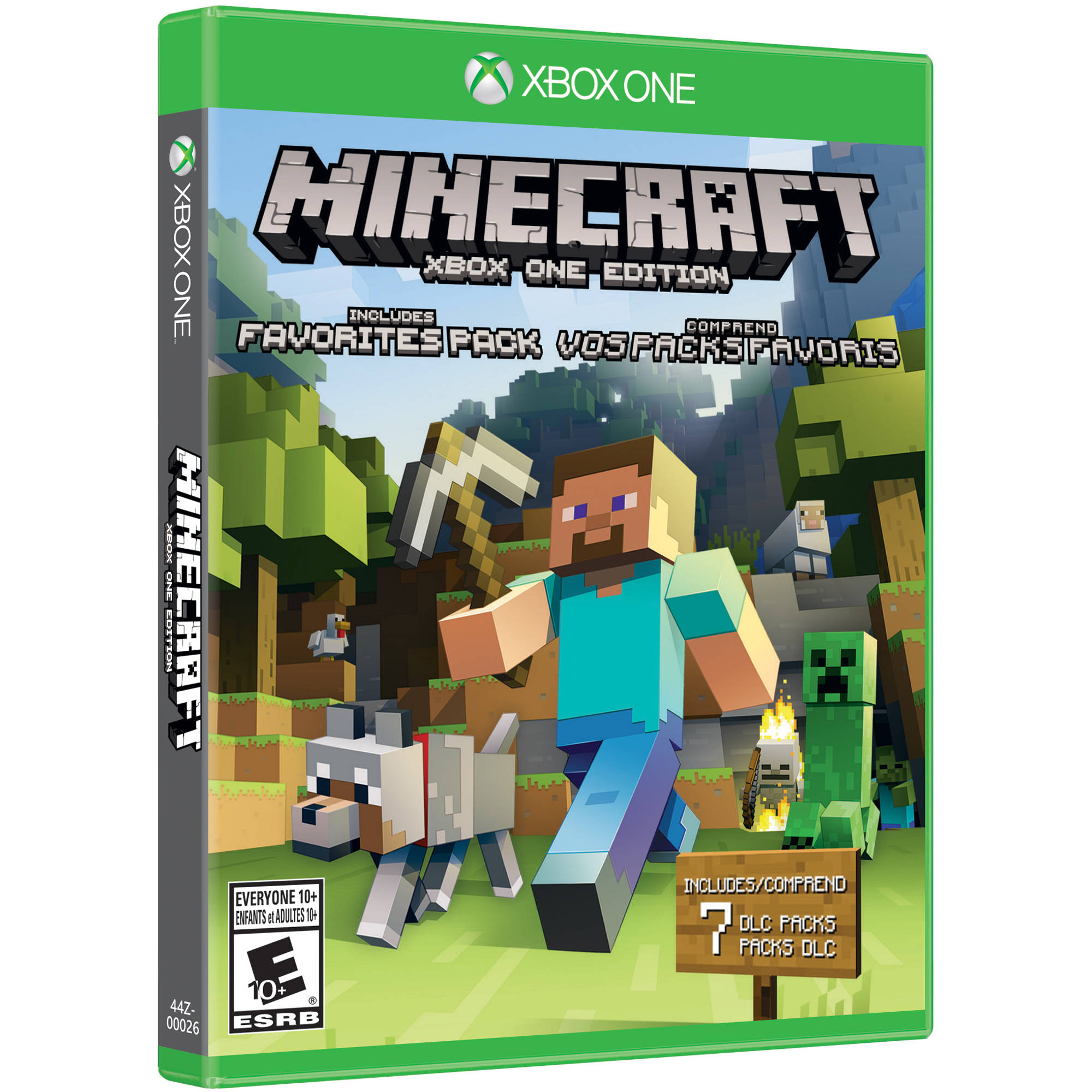 Mojang Minecraft Xbox One Edition Favorites Pack 44z 00025 B H