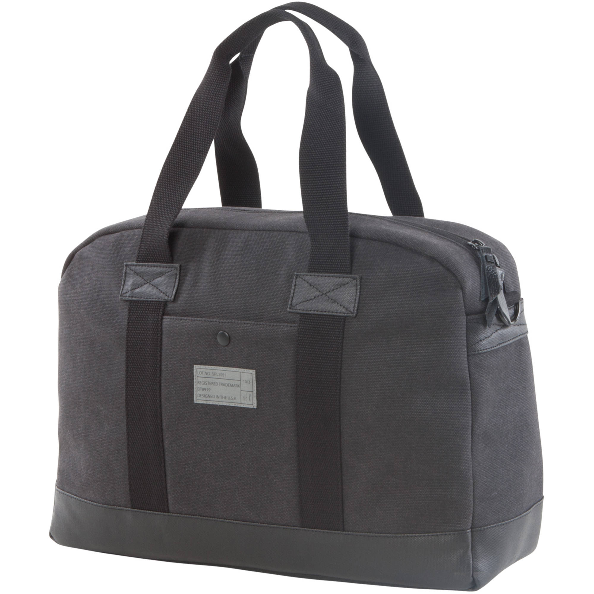 Hex Supply Laptop Duffel Charcoal Canvas