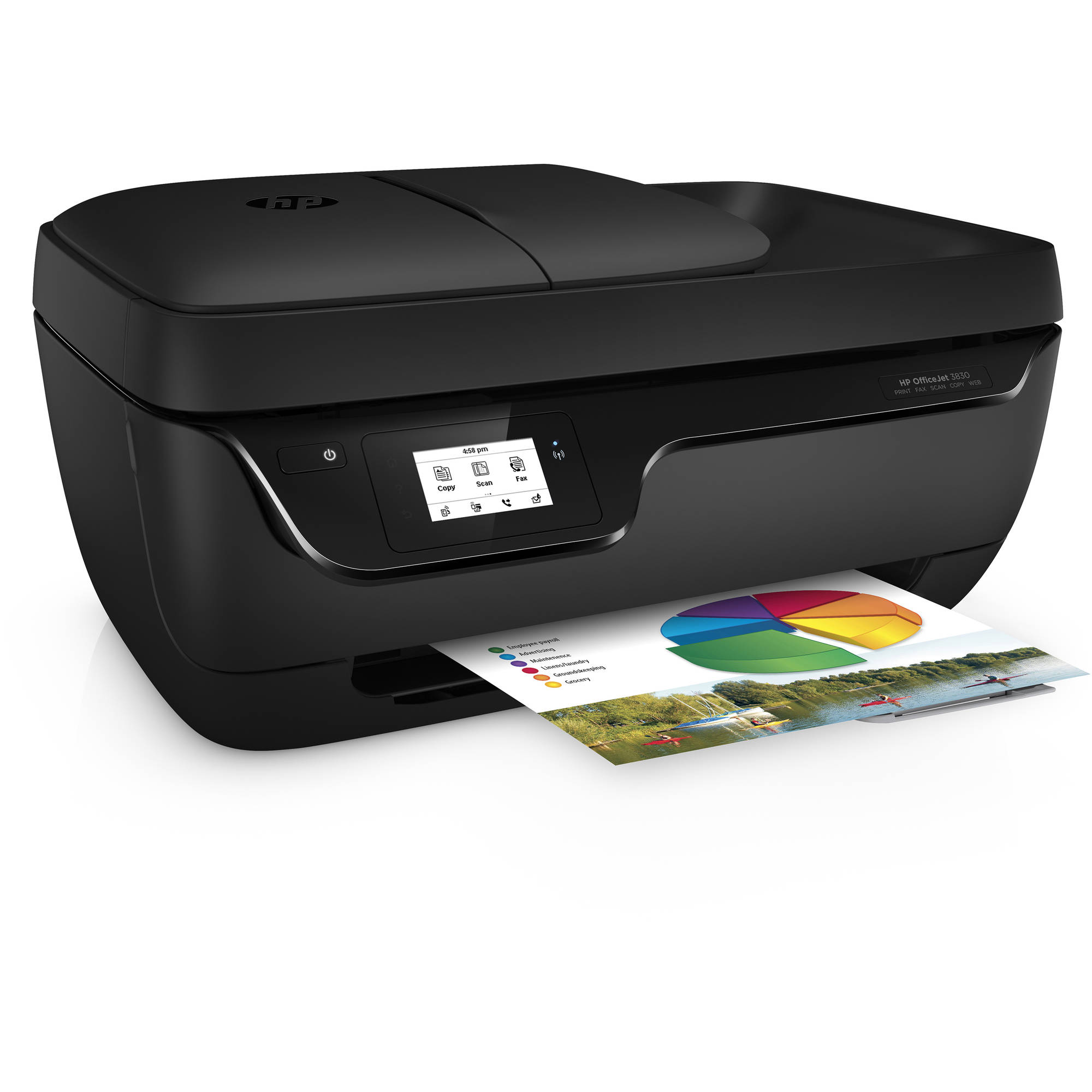hp printer with copy scan & print