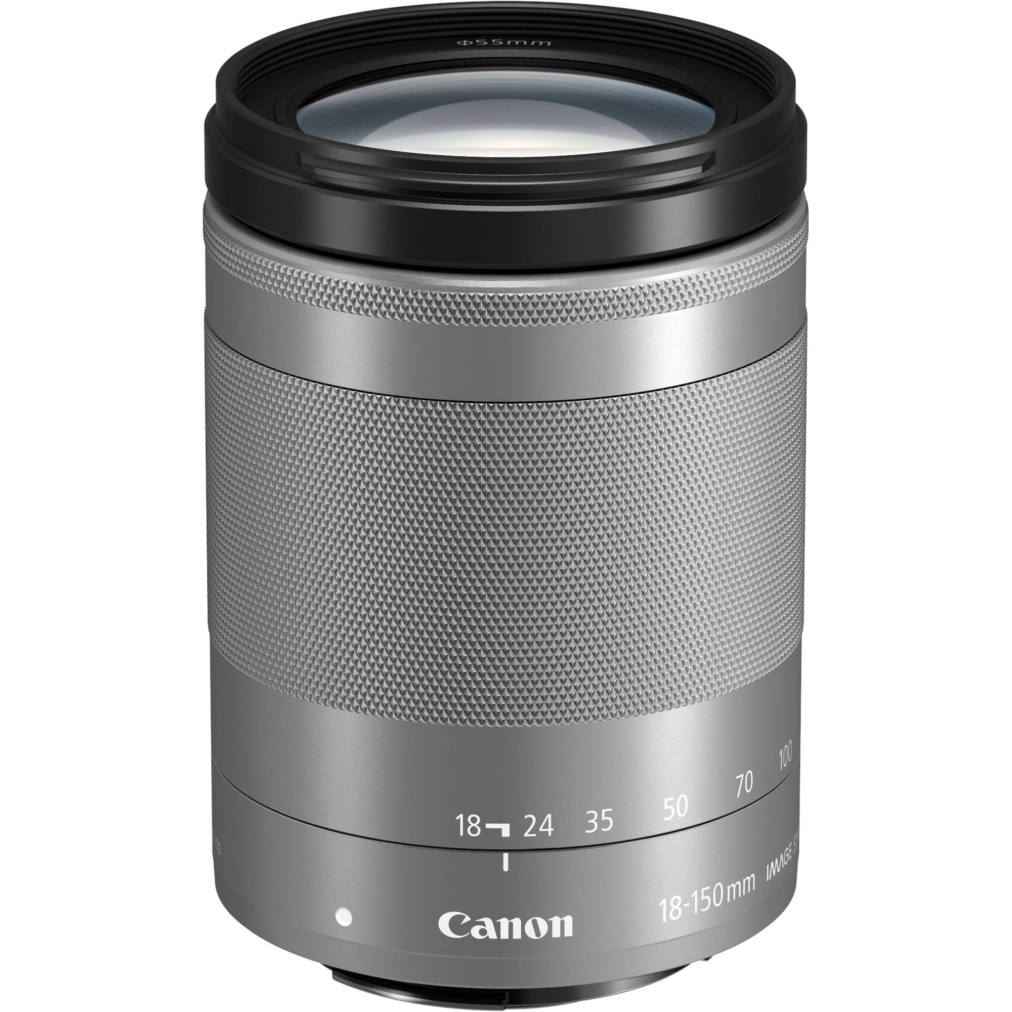 Canon Ef M 18 150mm F 3 5 6 3 Is Stm Lens Silver 1376c002 B H
