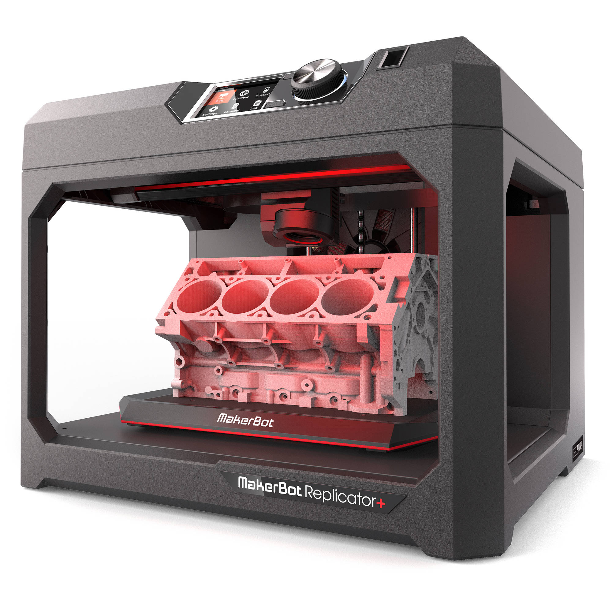 Makerbot Replicator 3d Printer Mp075 B H Photo Video