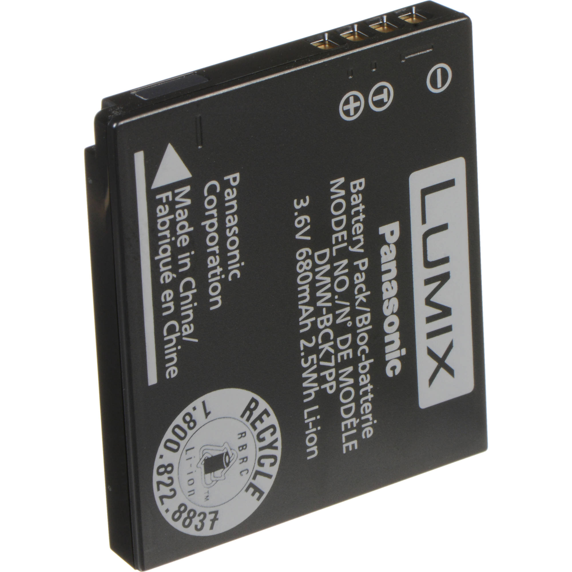 Panasonic Dmw-bch7 Li-ion Batería De Cámara Digital