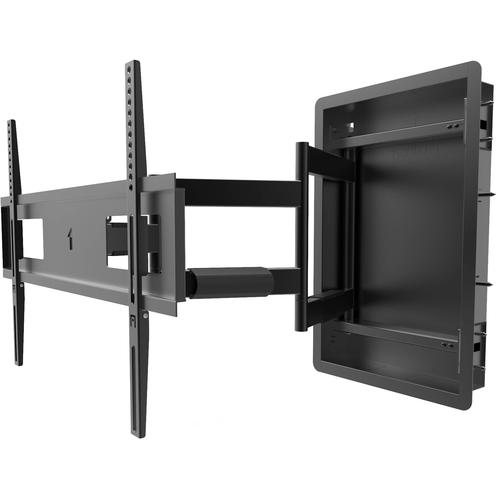 Kanto Living R500 Recessed Articulating Wall Mount For 46 To 80 Displays