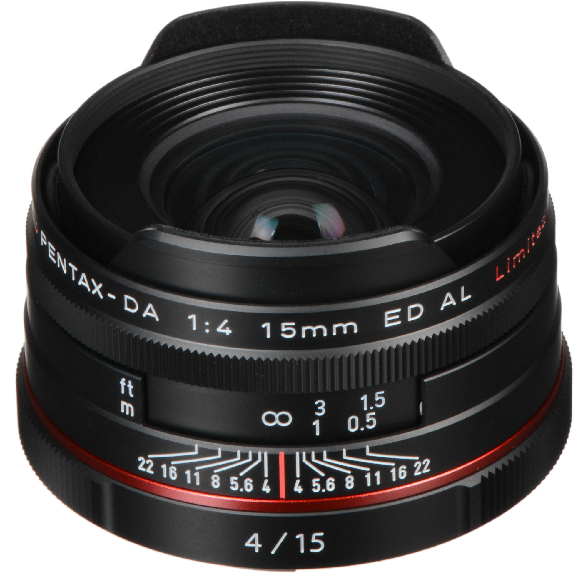 Pentax Hd Pentax Da 15mm F 4 Ed Al Limited Lens Black