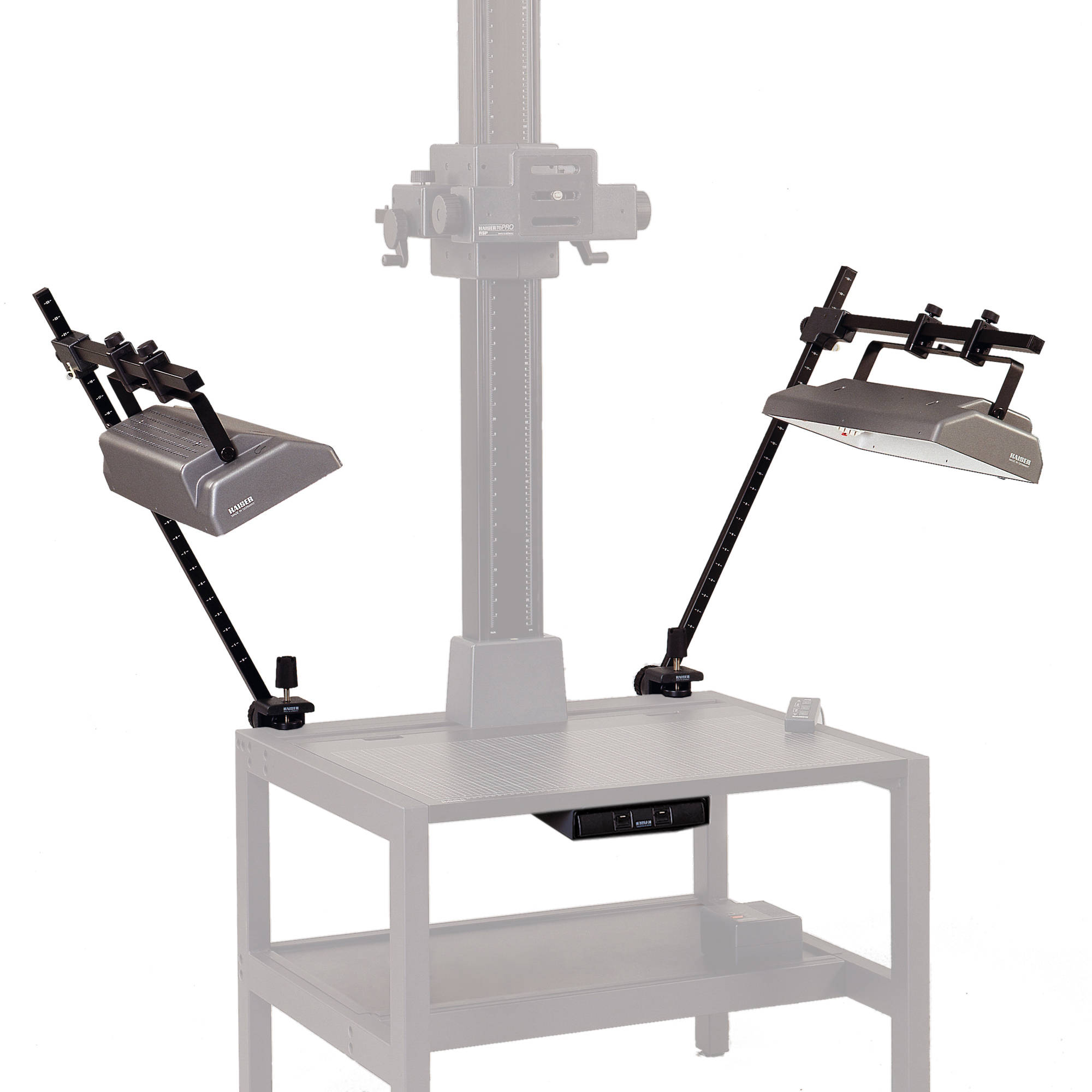 Kaiser Rb 5056 Hf Dimmable Dual Lighting Unit For Repro Camera Stand 4x 55w Kaiser Rb 5056 Hf Dimmable Dual Lighting Unit For Repro Camera Stand 4x 55w