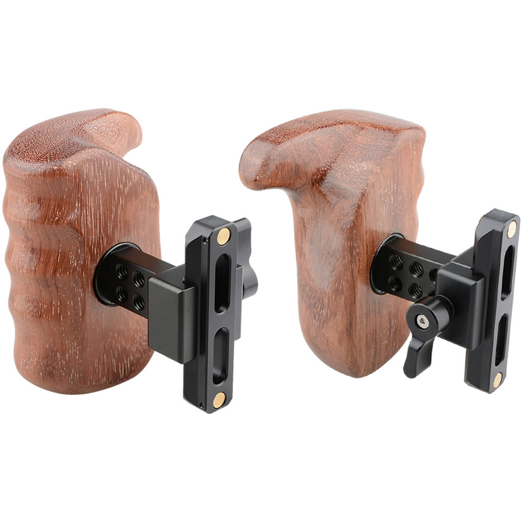 CAMVATE Wooden Handgrip for DSLR Camera Cage Bubinga,Right Hand