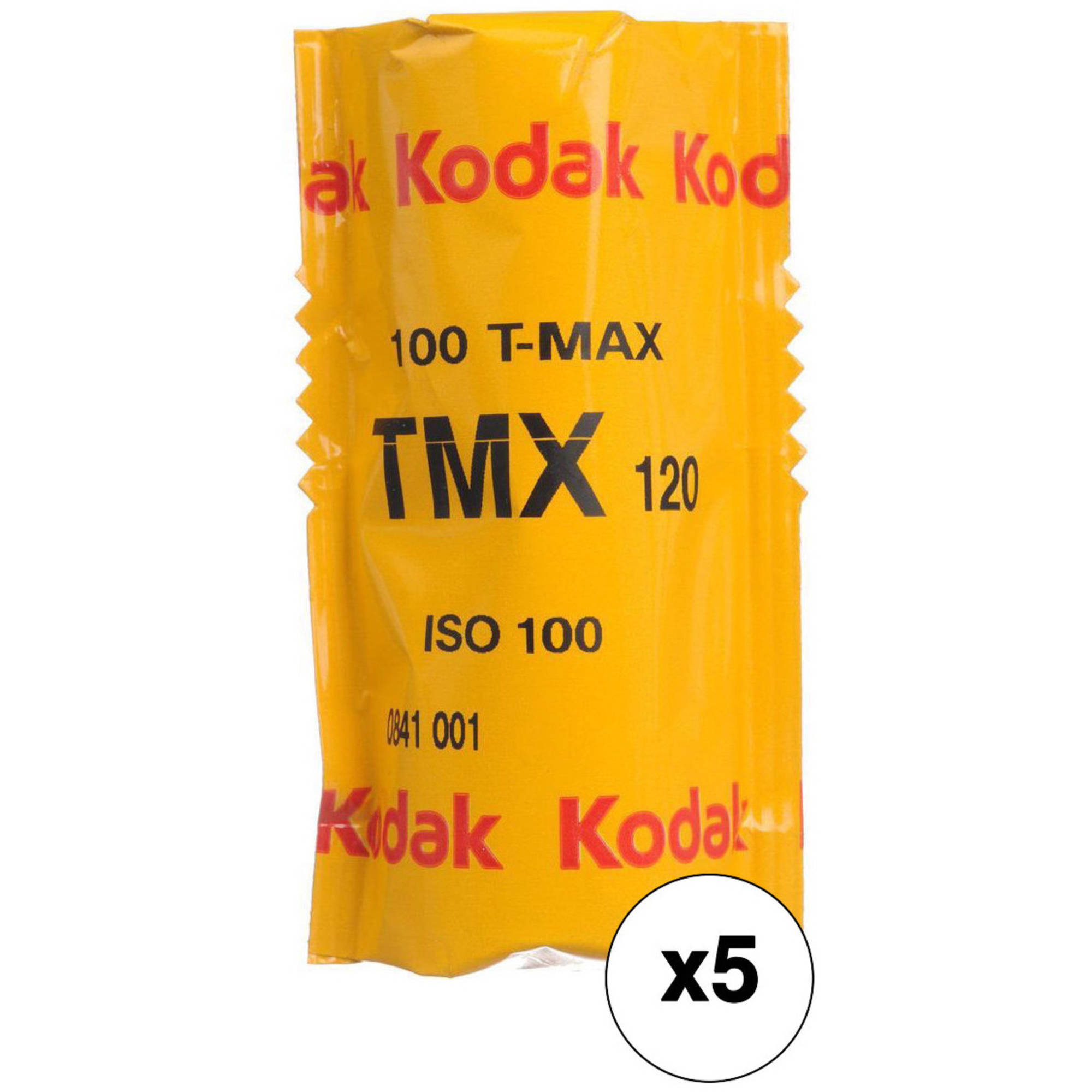 Kodak Professional T Max 100 Black And White Negative Film 120 Roll Film 5 Pack