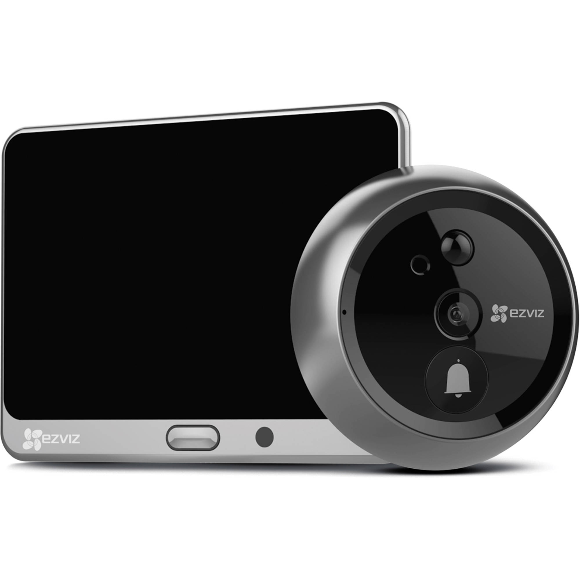 front door camera with monitor