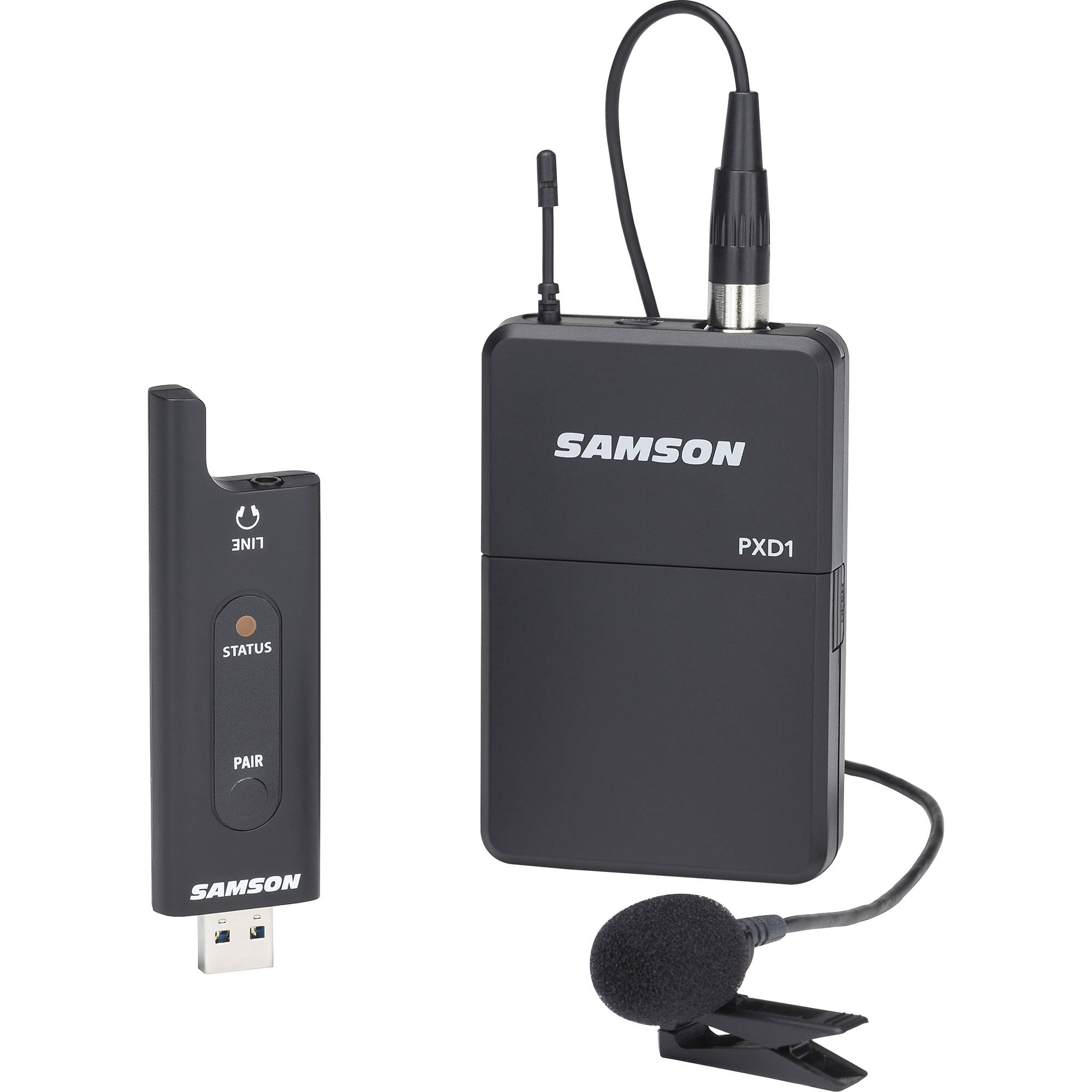 portable wireless microphone system