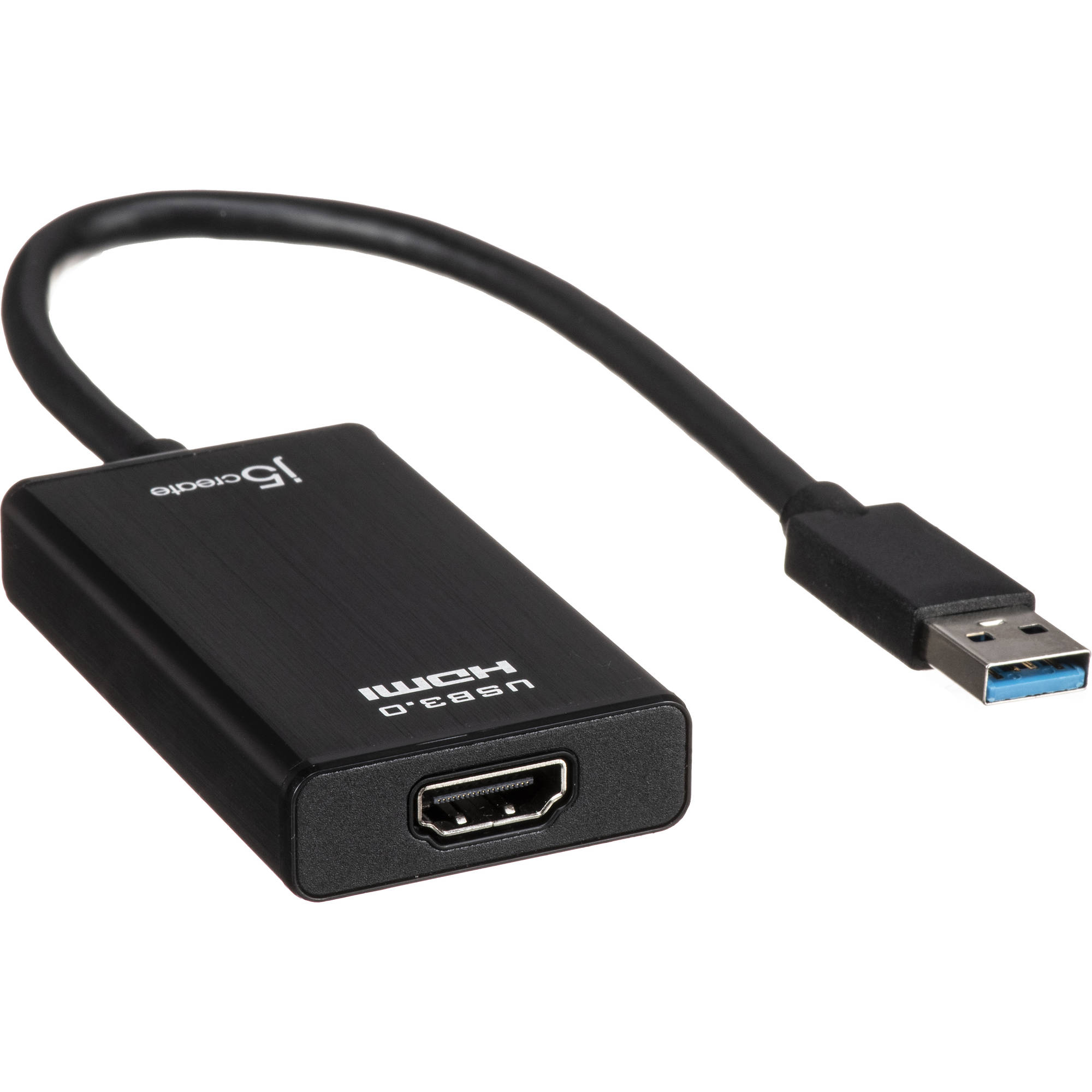 j5create JUA350 USB 3.0 HDMI//DVI Display Adapter Mac /& Windows Compatible