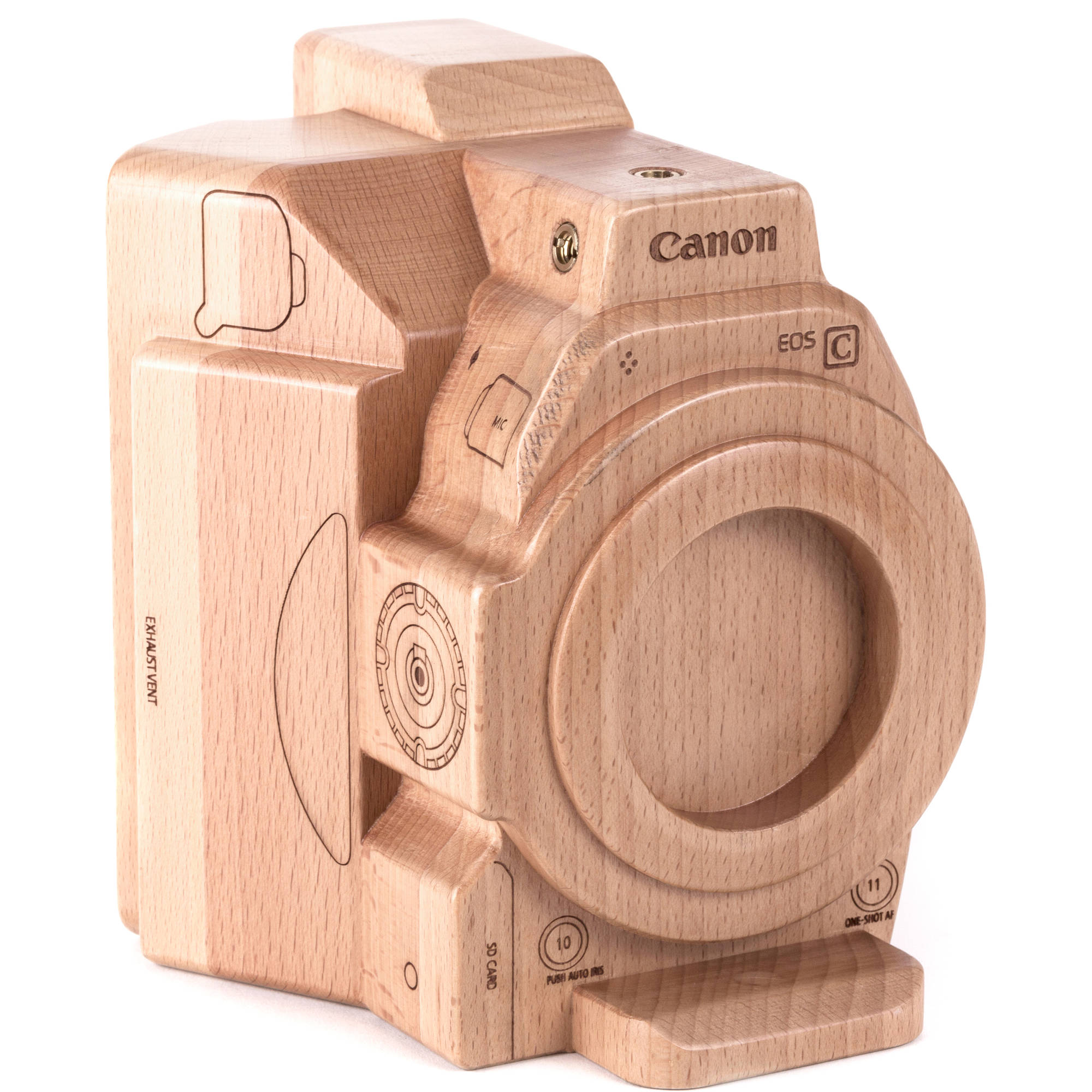 / Wood Weapon Model Wooden Camera
