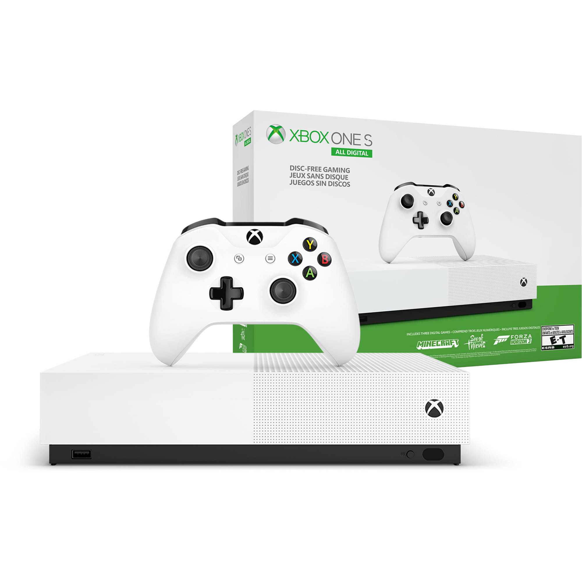 microsoft xbox one s 1tb video game console white