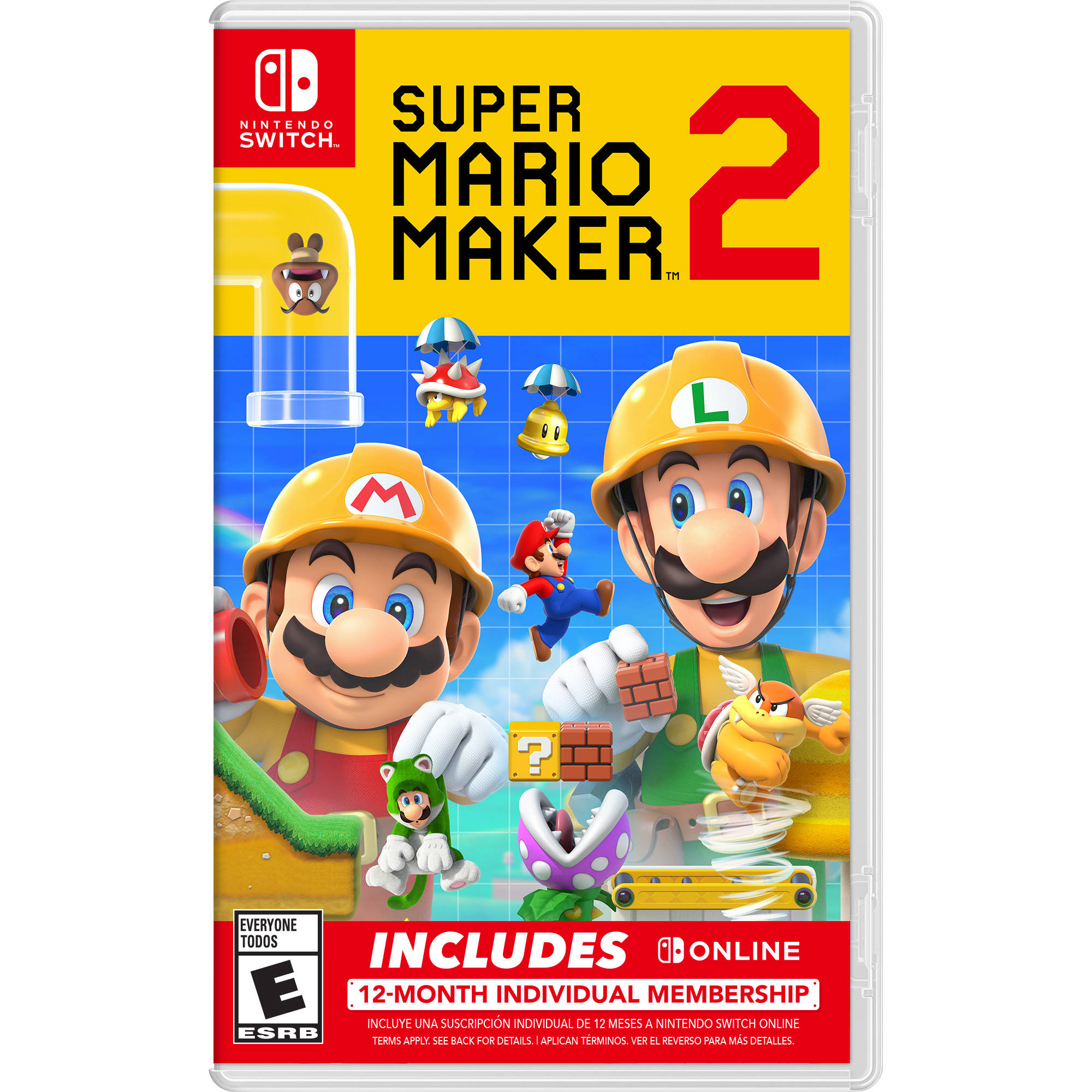 mario maker 2 12 month online