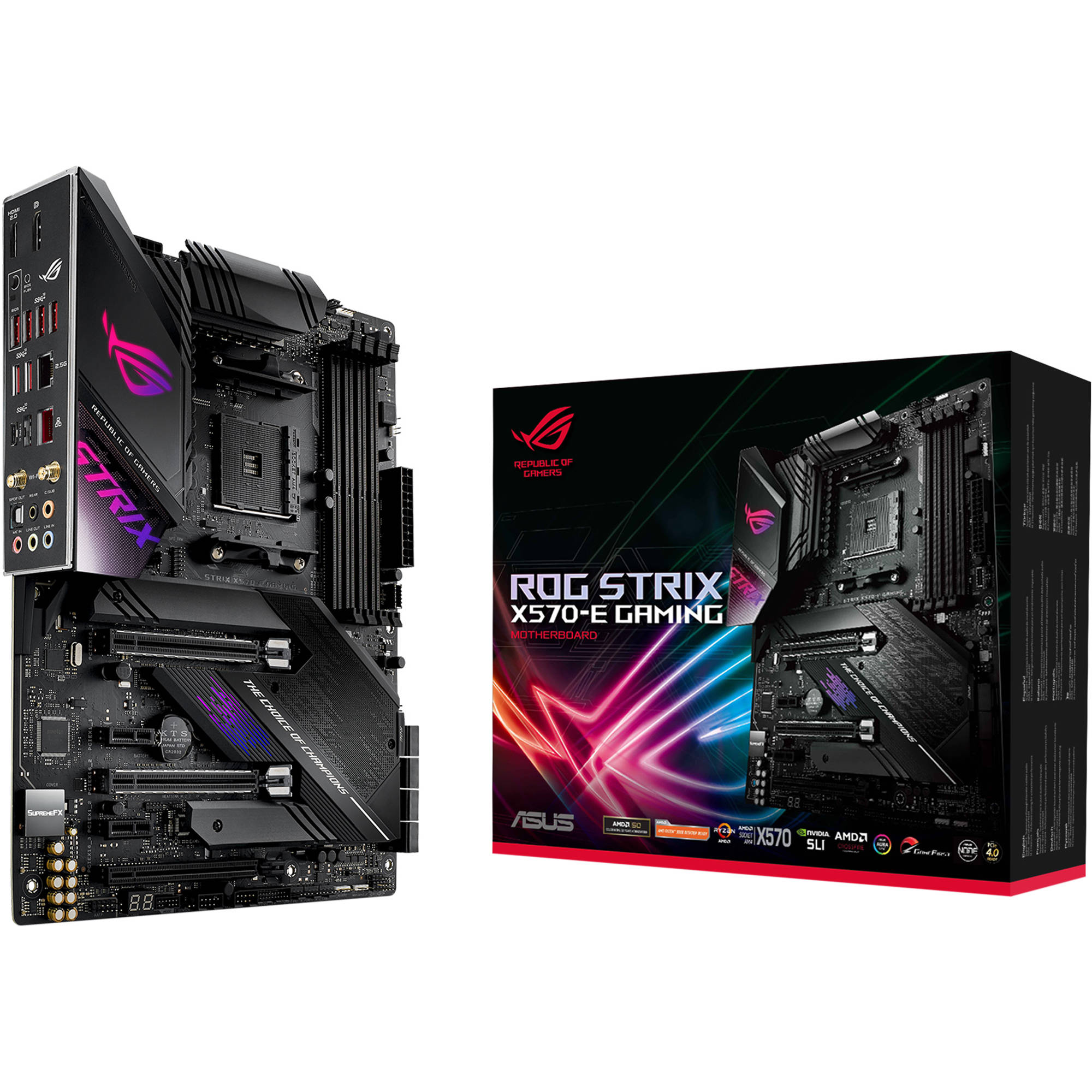 Asus Republic Of Gamers Strix X570 E Rog Strix X570 E Gaming B H