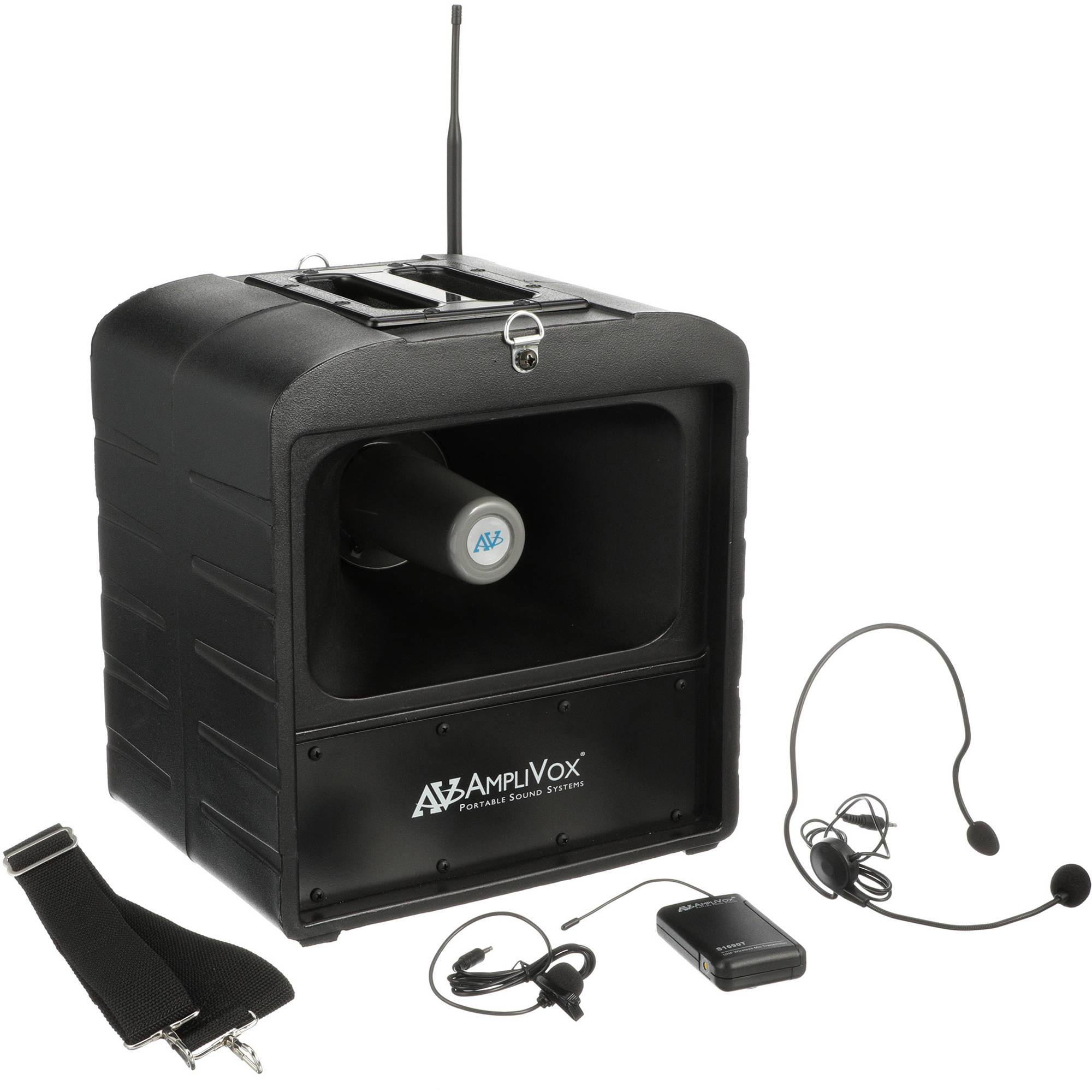 amplivox portable sound system bluetooth