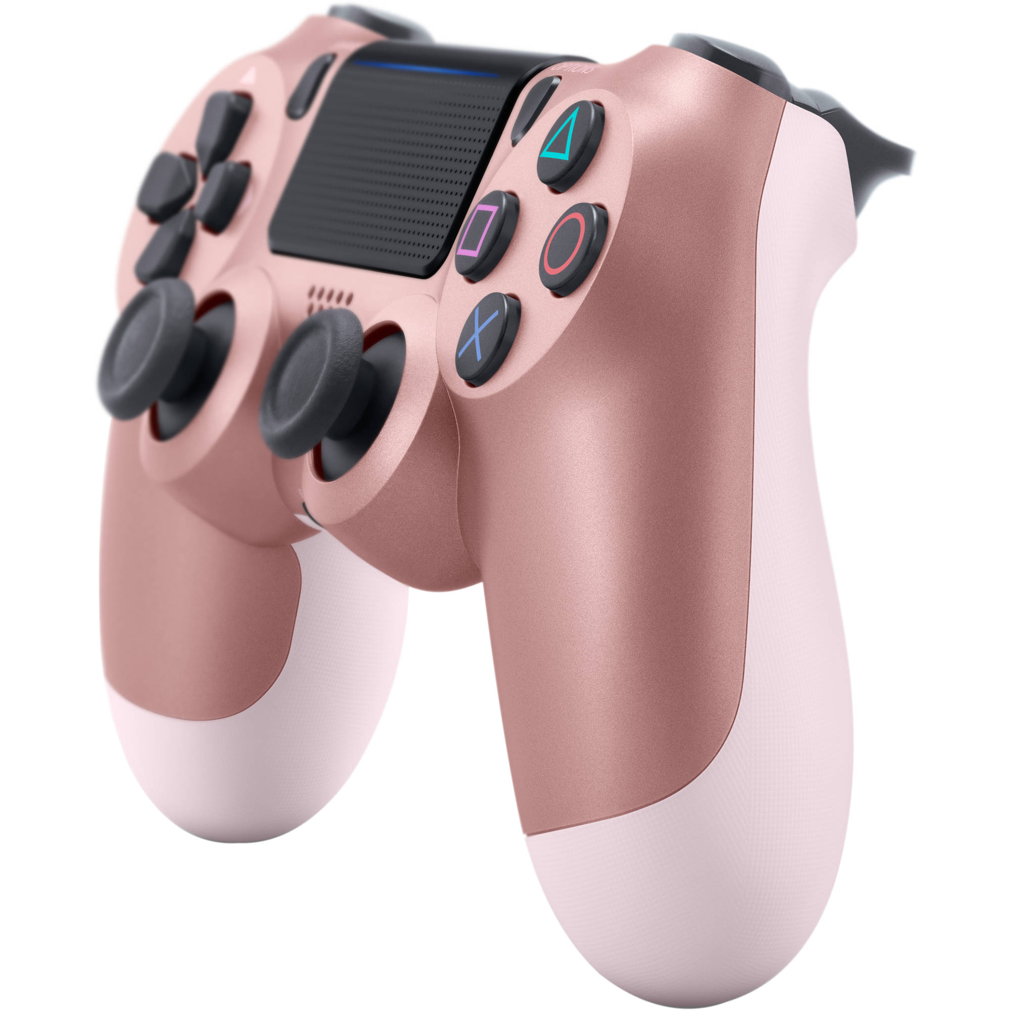 rose gold ps4 headset and controller
