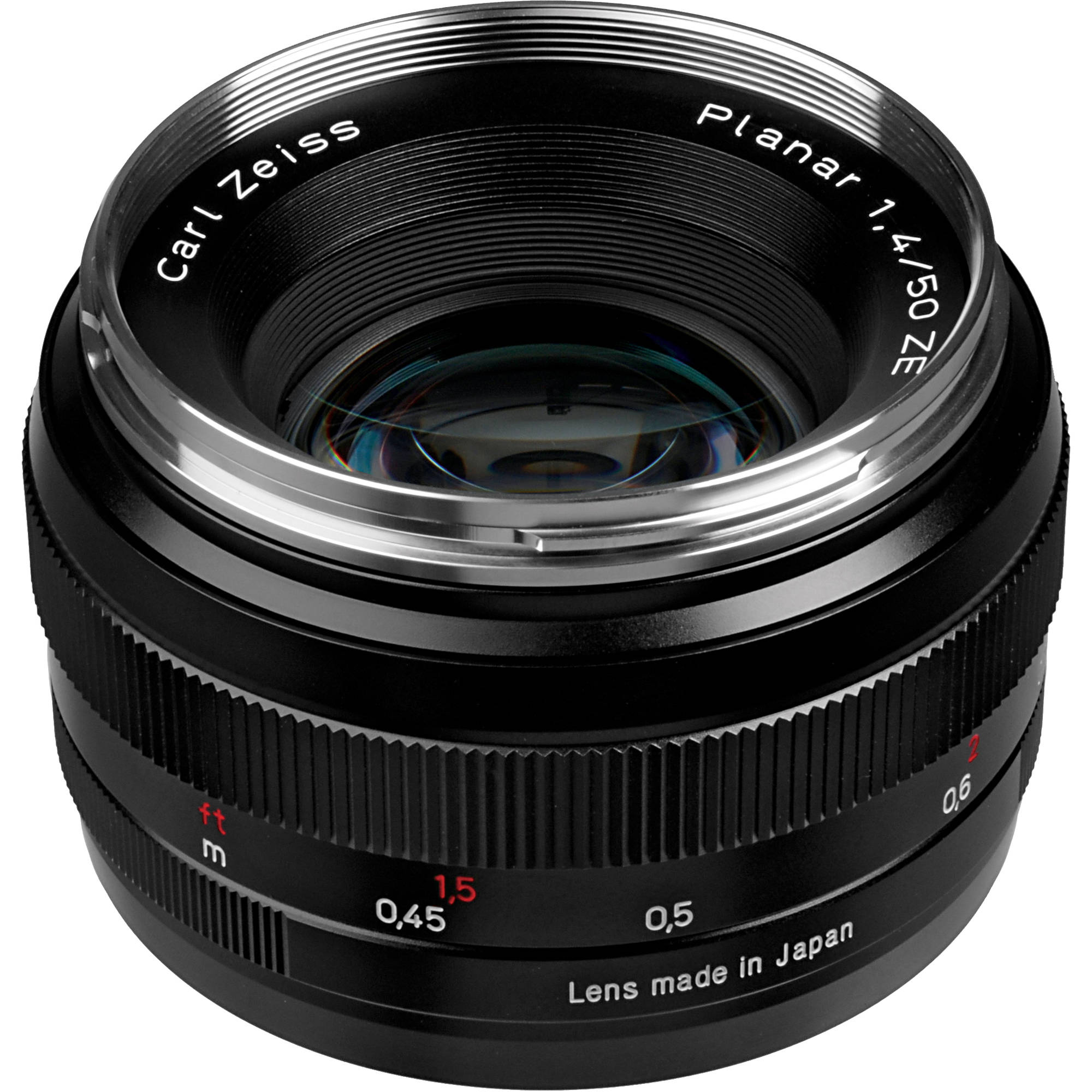 Zeiss Planar T 50mm F 1 4 Ze Lens For Canon Ef 1677 817 B H