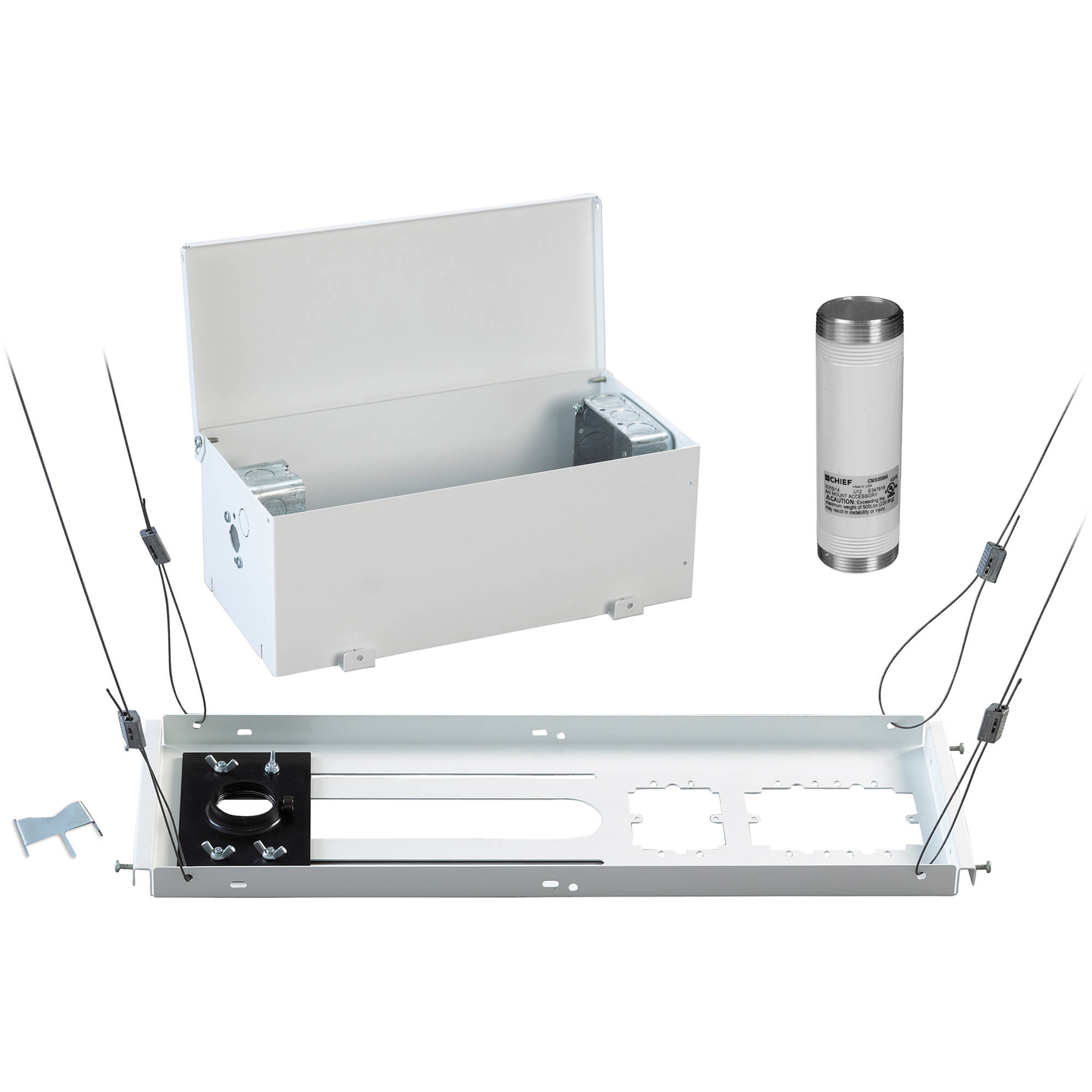 Chief Cms440 Suspended Ceiling Kit With Cms006w Fixed Kits006pw