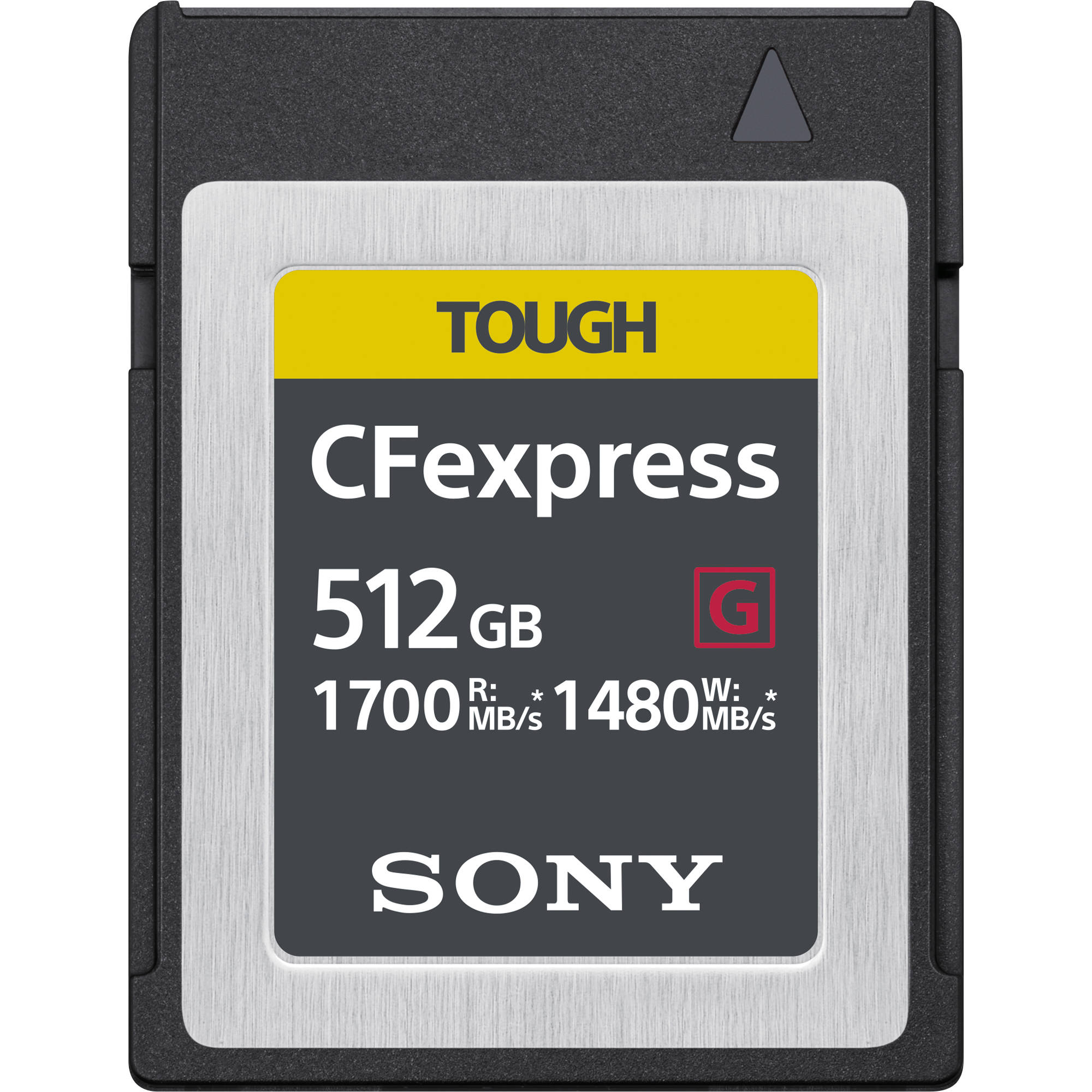 Sony 512gb Cfexpress Type B Tough Memory Card Cebg512 J B H