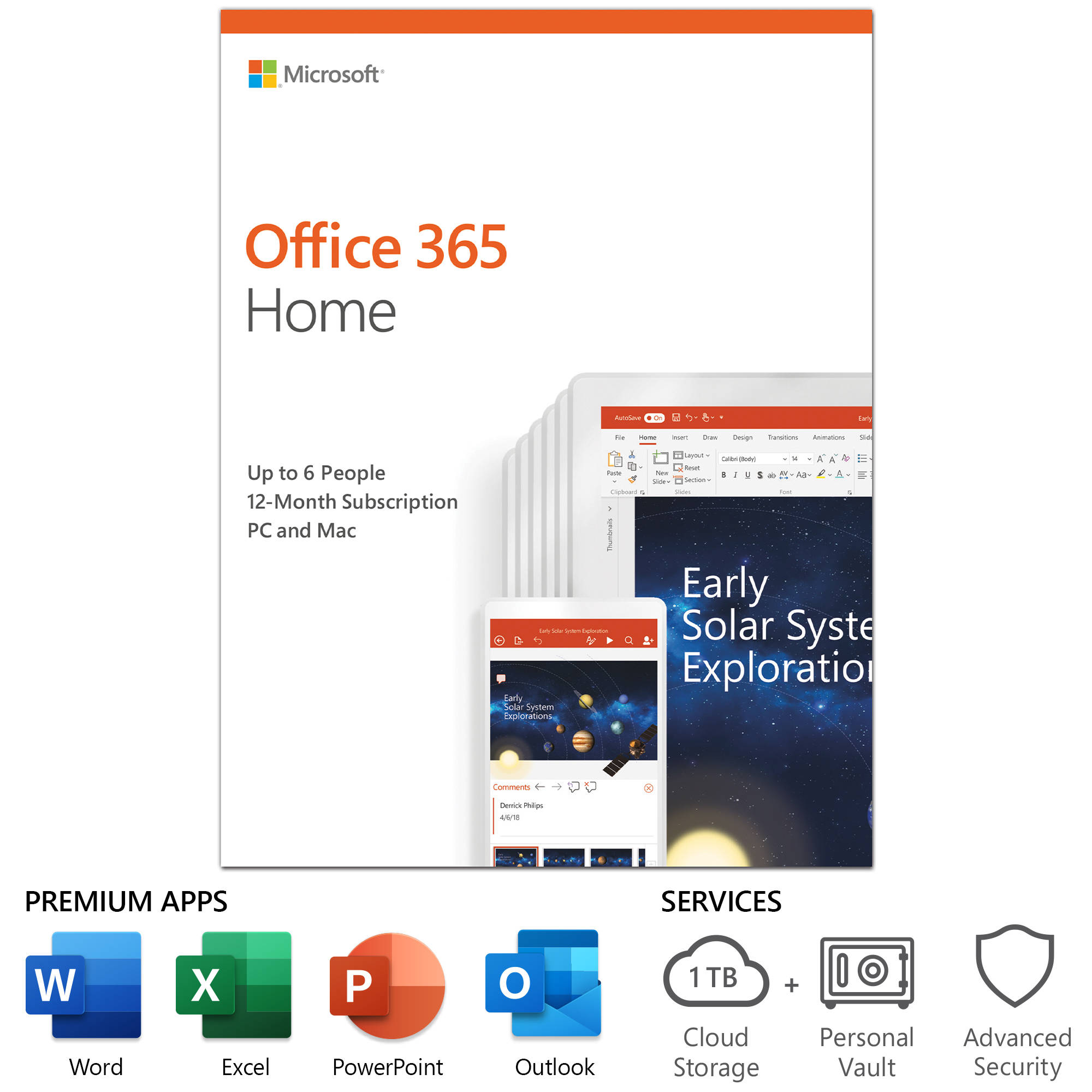 Microsoft Office 365 Home 6gq 01028 B H Photo Video