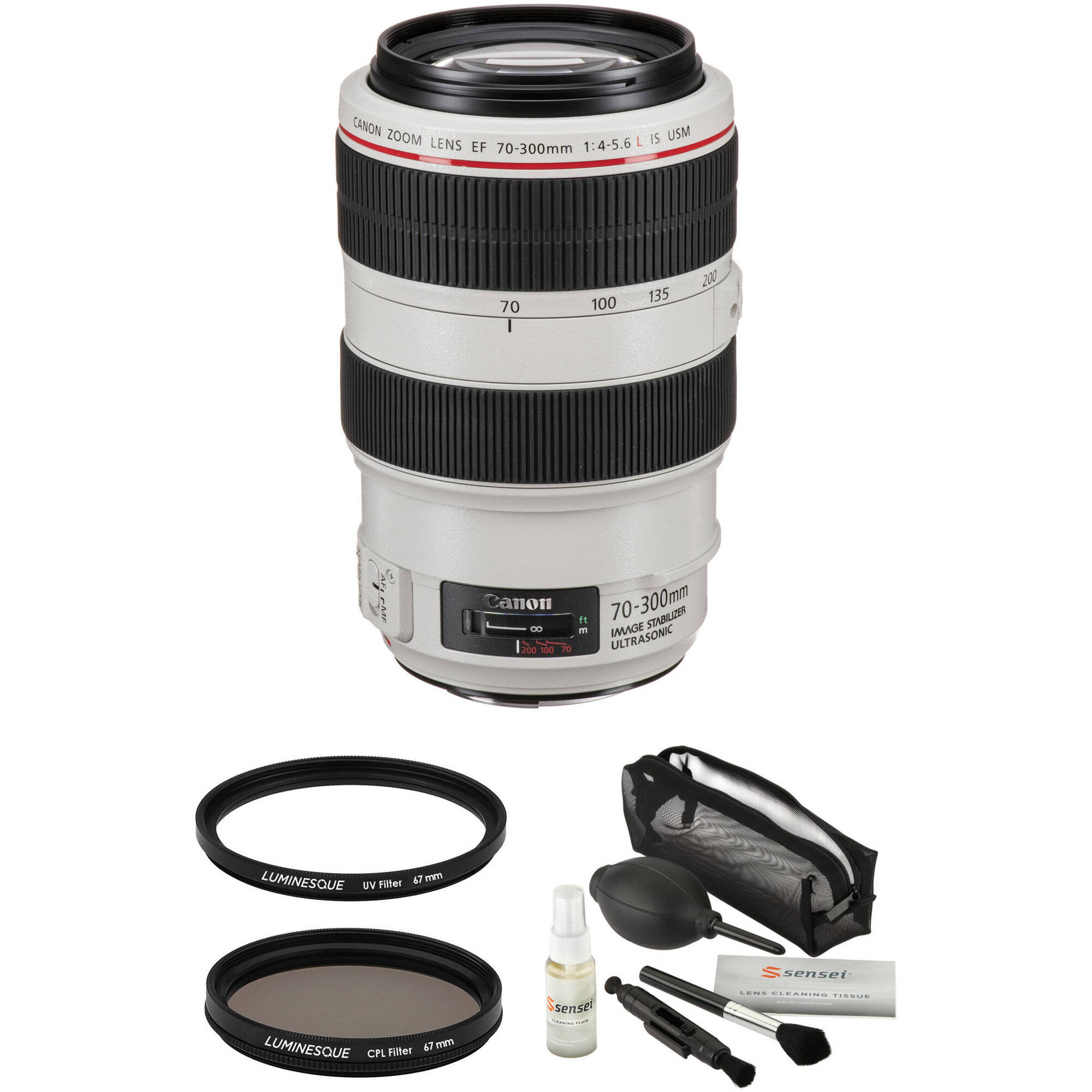 Ultraviolet UV Multi-Coated HD Glass Protection Filter for Canon EF 70-200mm f//2.8L IS USM Lens