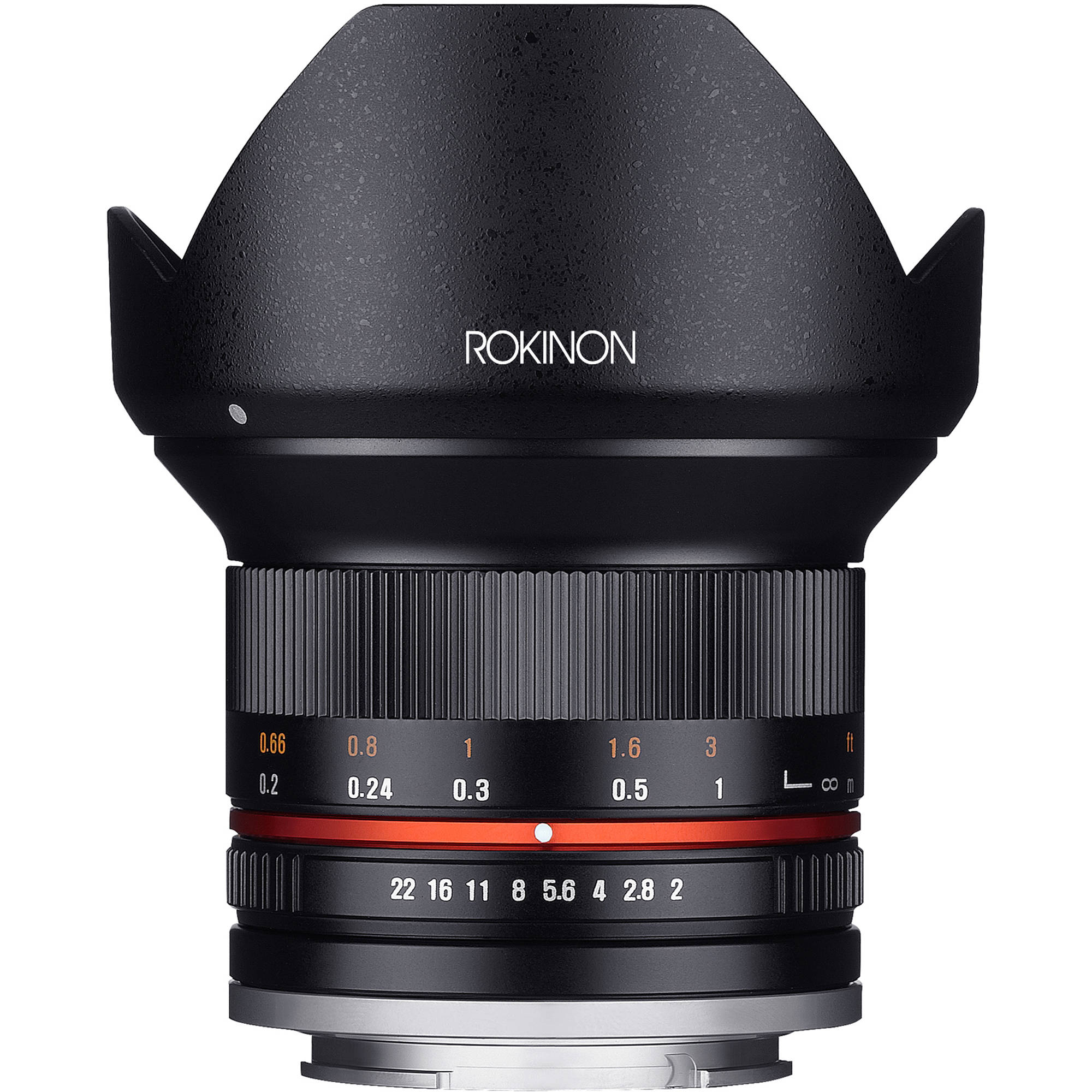 Rokinon 12mm F 2 0 Ncs Cs Lens For Fujifilm X Mount Rk12m Fx B H