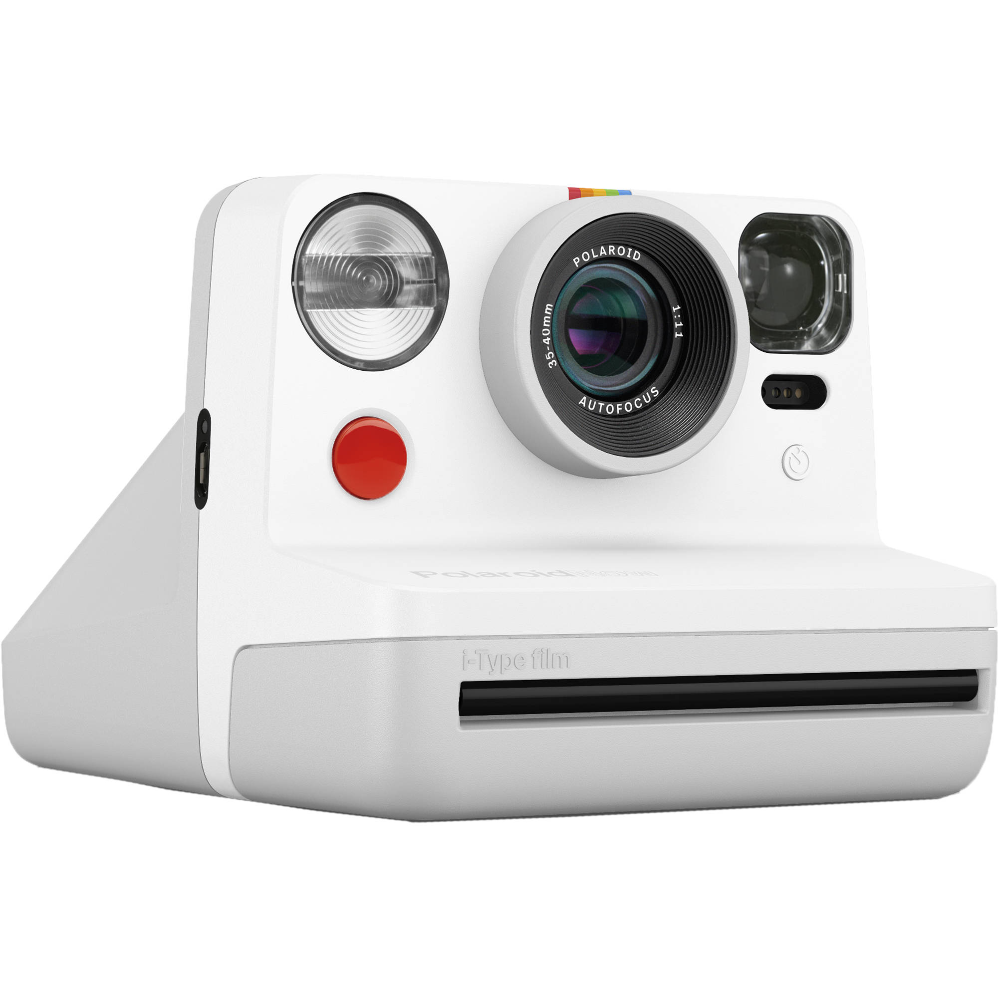 Polaroid Now Instant Film Camera White 9027 B H Photo Video