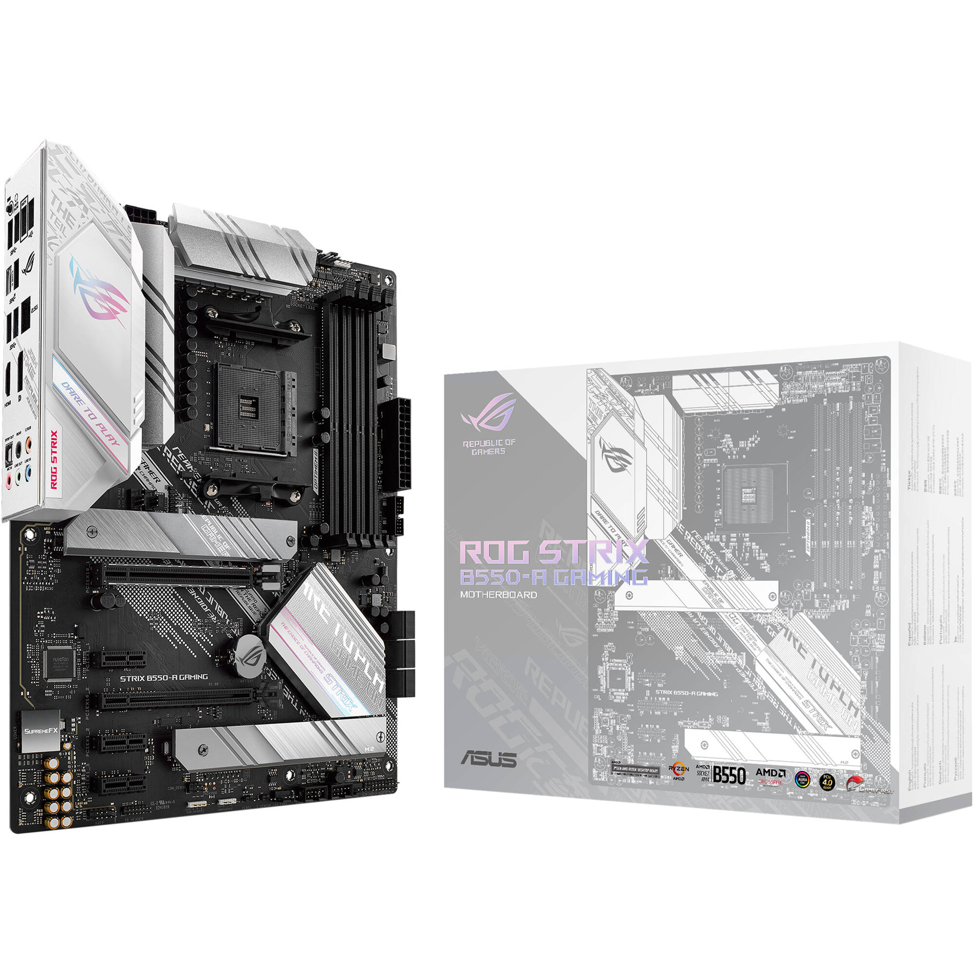 Asus Rog Strix B550 A Gaming Am4 Atx Rog Strix B550 A Gaming B H