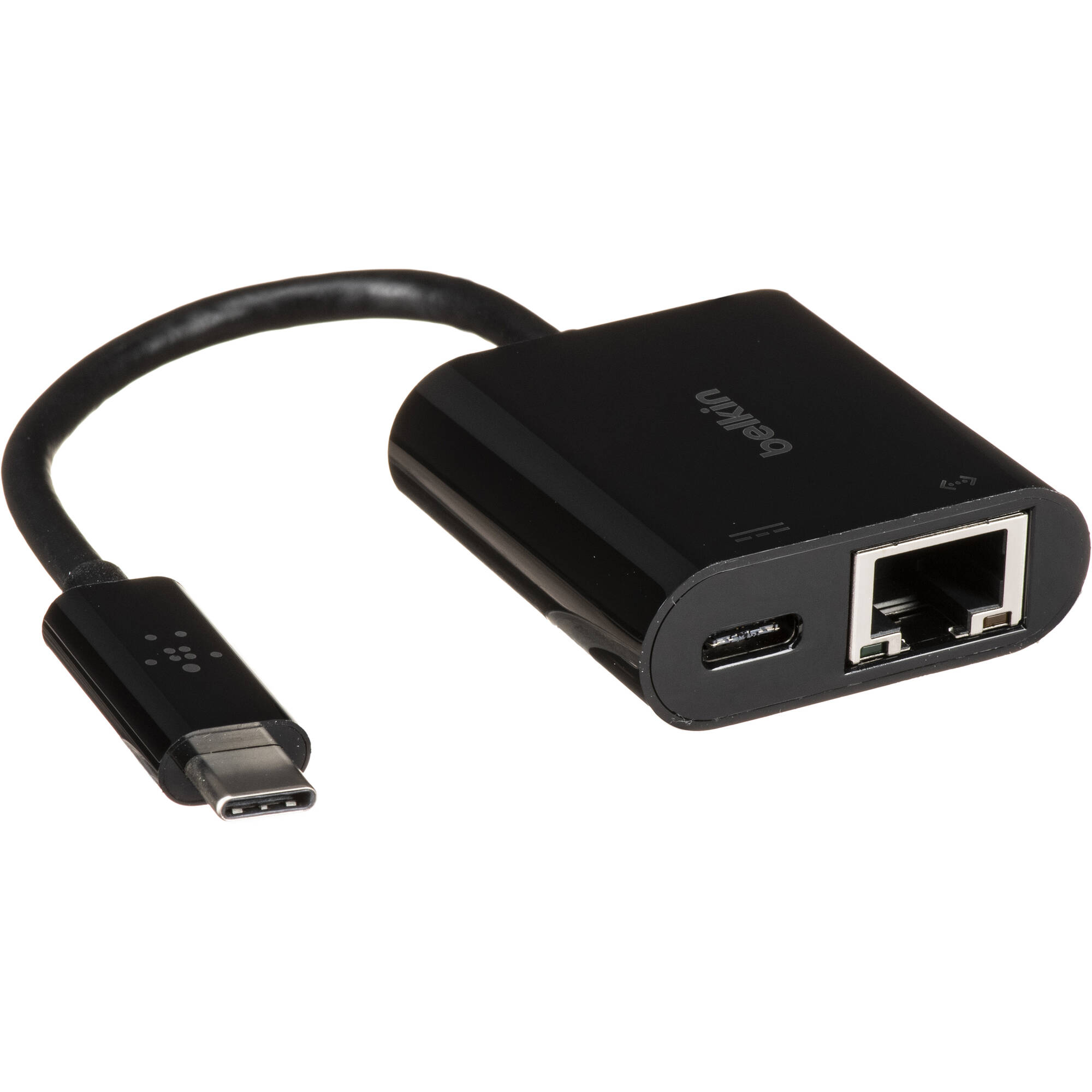 Belkin Usb Type C To Gigabit Ethernet Adapter F2cu040btblk B H