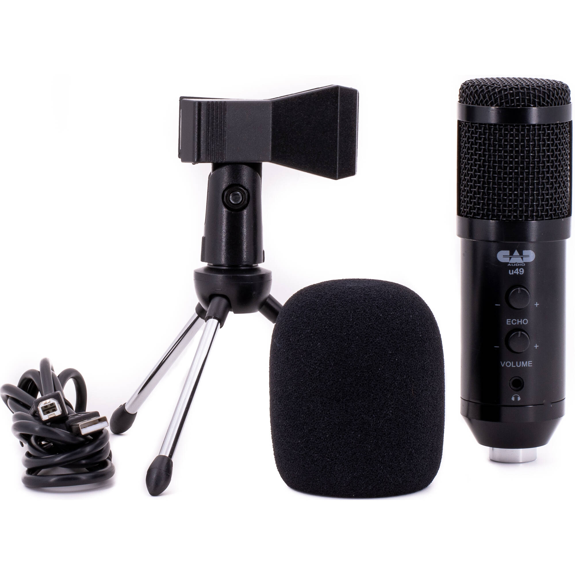 usb microphone with headphone jack