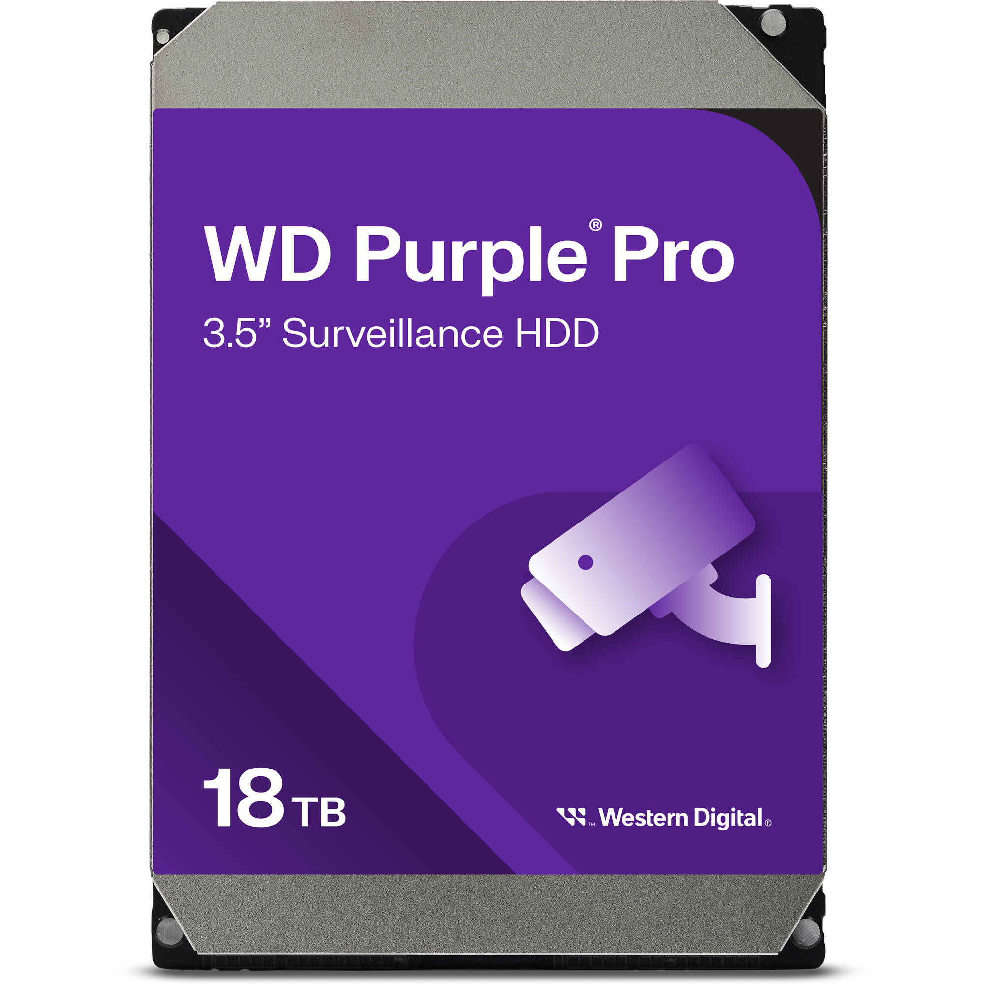 Photo 1 of WD 18TB Purple Pro 7200 rpm SATA III 3.5" Internal Surveillance Hard Drive (OEM)