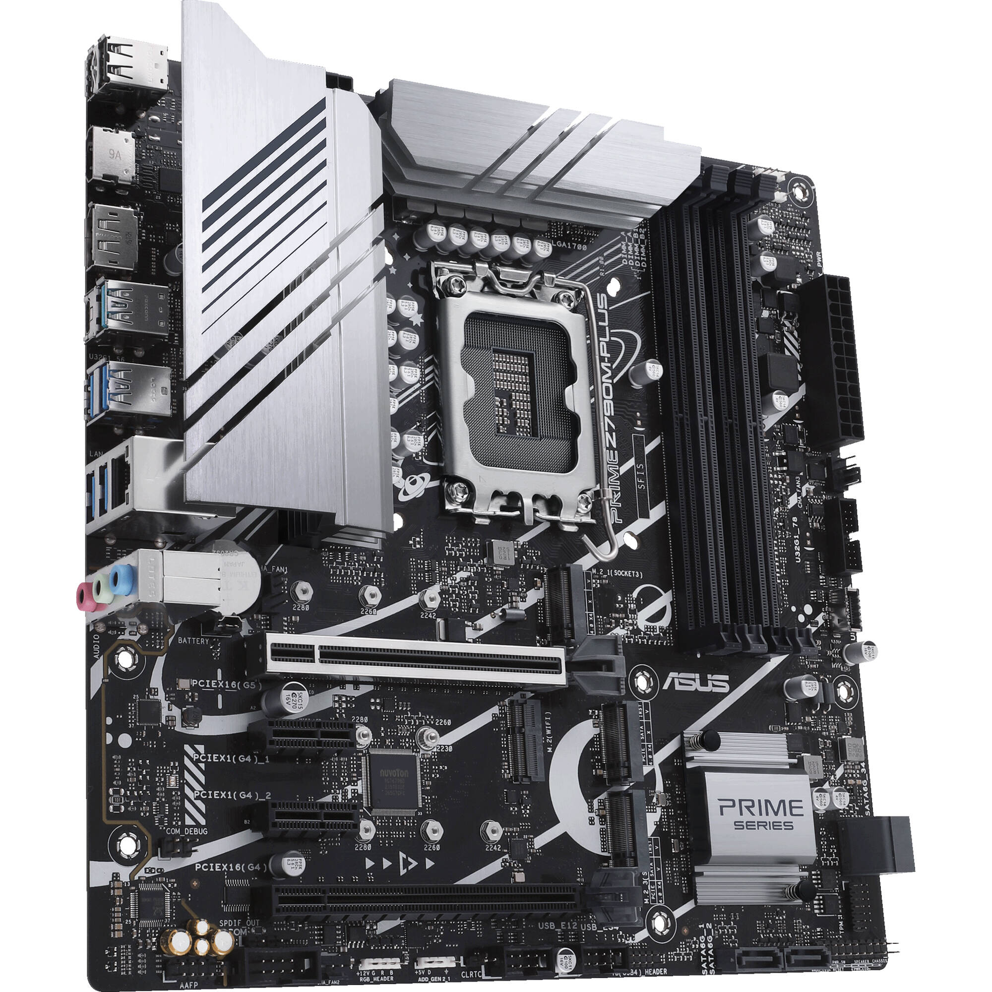 Photo 1 of ASUS LGA 1700 Micro-ATX Motherboard