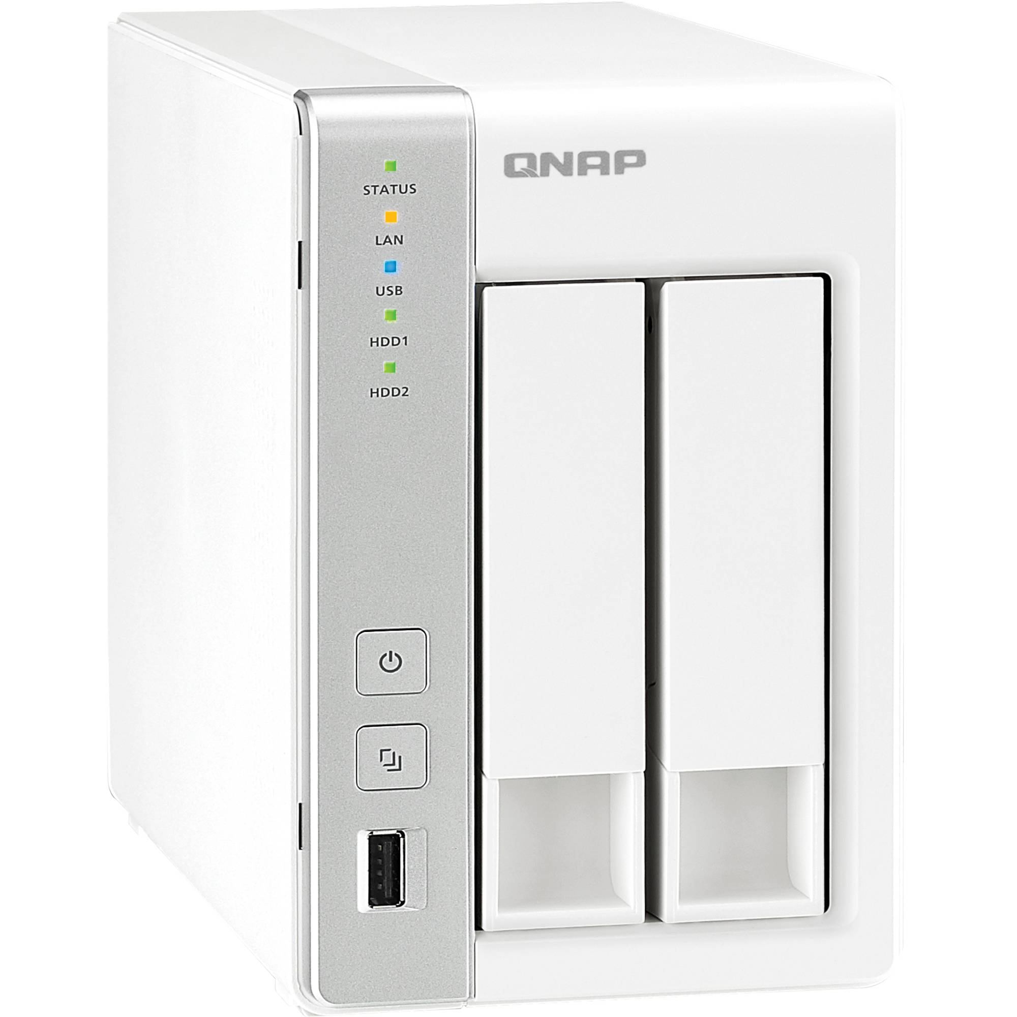 Qnap Ts 2 2 Bay Home And Soho Nas Server Ts 2 B H Photo Video
