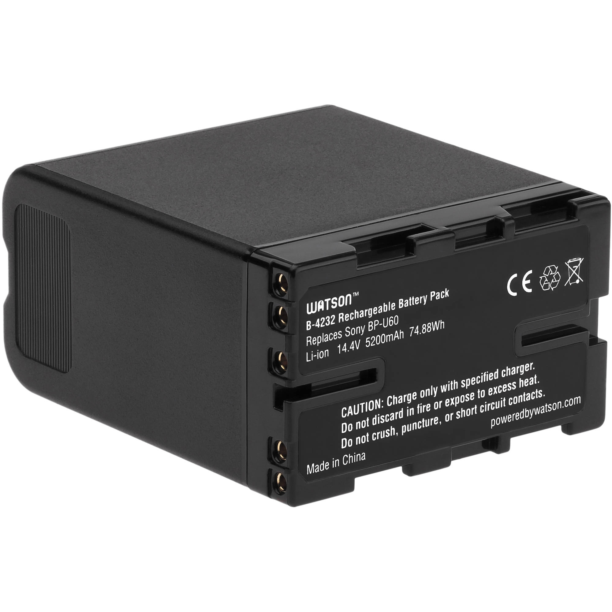 ICH-KDUAL-SU Black Ikan Dual Charger for Sony BP-U Style Battery