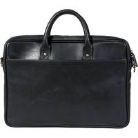 ONA The Leather Kingston 15" Laptop Briefcase (Black)