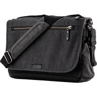 Deals on Tenba Cooper 15 Slim Messenger Bag with Leather Accents