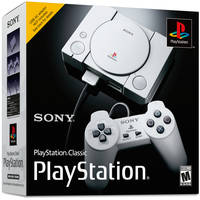 Sony PlayStation Classic Retro Console with 20-Pre-Loaded Games