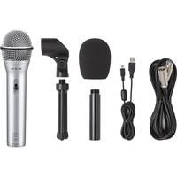 Samson Q2U Recording & Podcasting Pack (Silver) + Buzzsprout Podcast Hosting Service (3-Month Subscription)