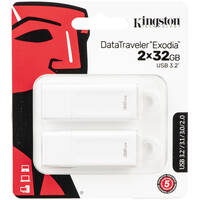 2-Pack Kingston Exodia 32GB USB 3.2 Flash Drive