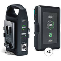 Anton Bauer Go 90 2-Battery and Dual Charger Kit